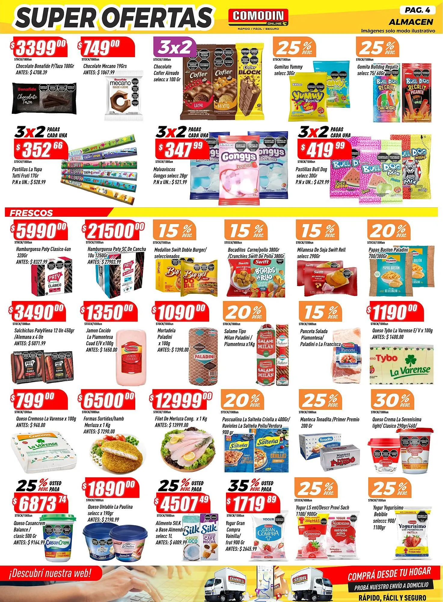Ofertas de Catálogo Supermercados Comodin 17 de abril al 23 de abril 2026 - Página 4 del catálogo