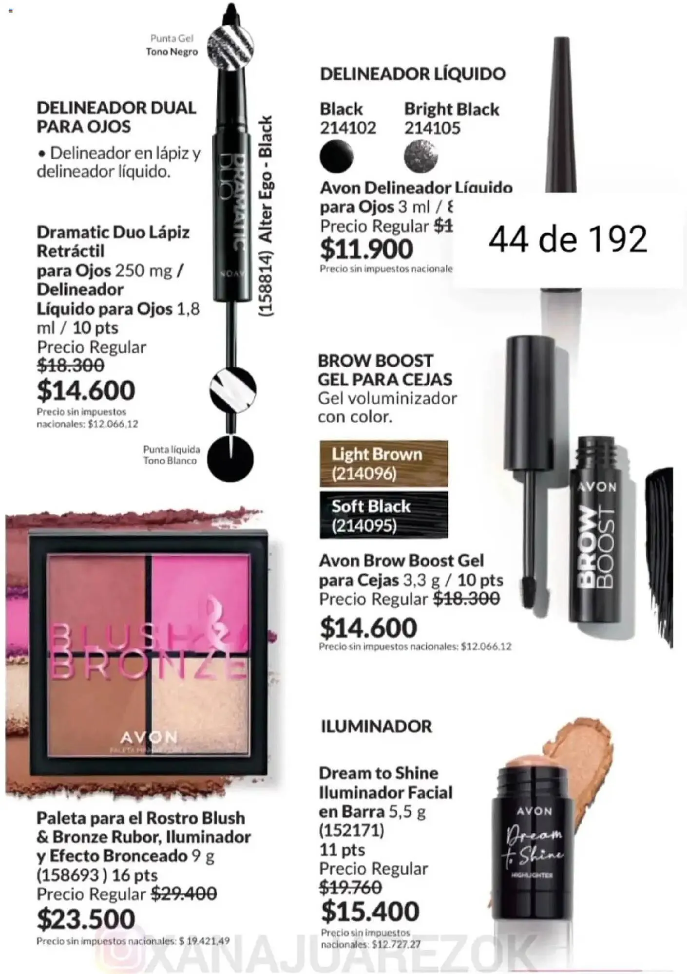 Ofertas de Catálogo Avon 1 de marzo al 1 de abril 2026 - Página 44 del catálogo