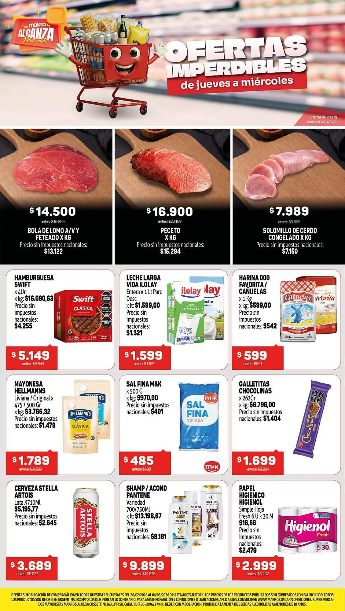 Ofertas de Catálogo Makro 26 de febrero al 4 de marzo 2026 - Página 1 del catálogo