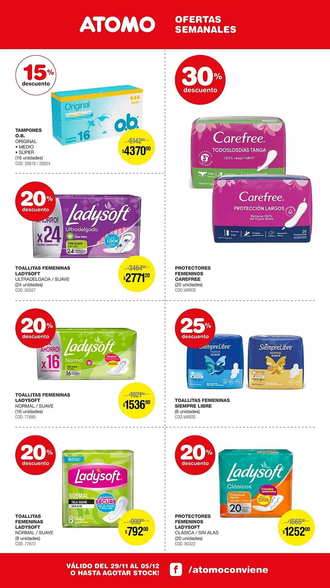 Ofertas de Catálogo Atomo Conviene 29 de noviembre al 5 de diciembre 2024 - Página 8 del catálogo
