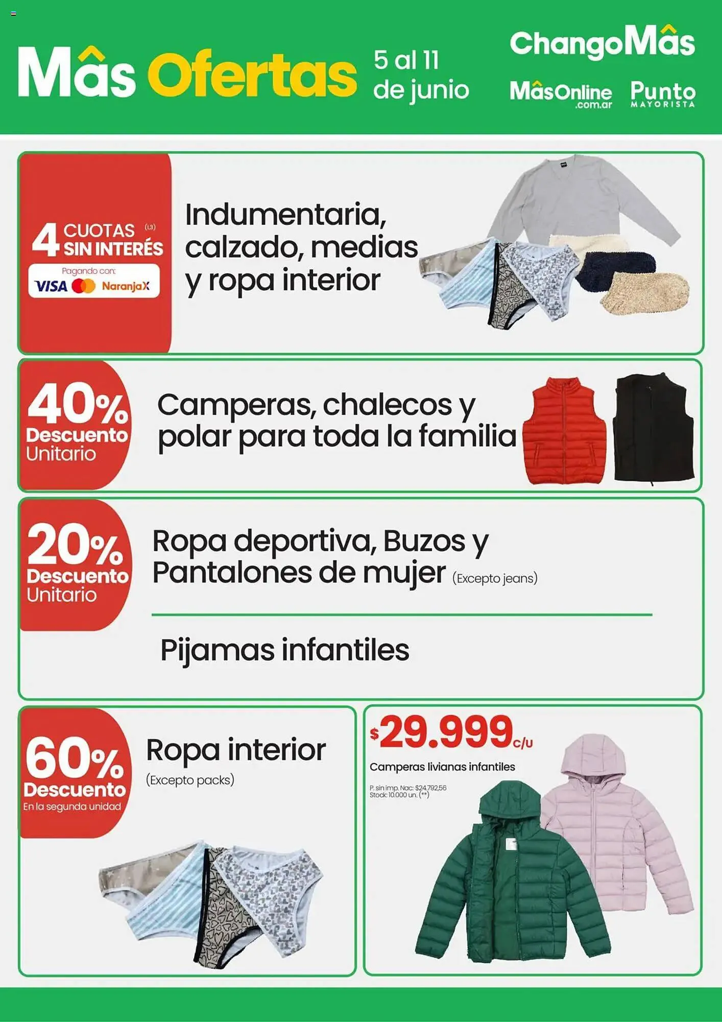 Ofertas de Catálogo Changomas 5 de junio al 12 de junio 2025 - Página 14 del catálogo