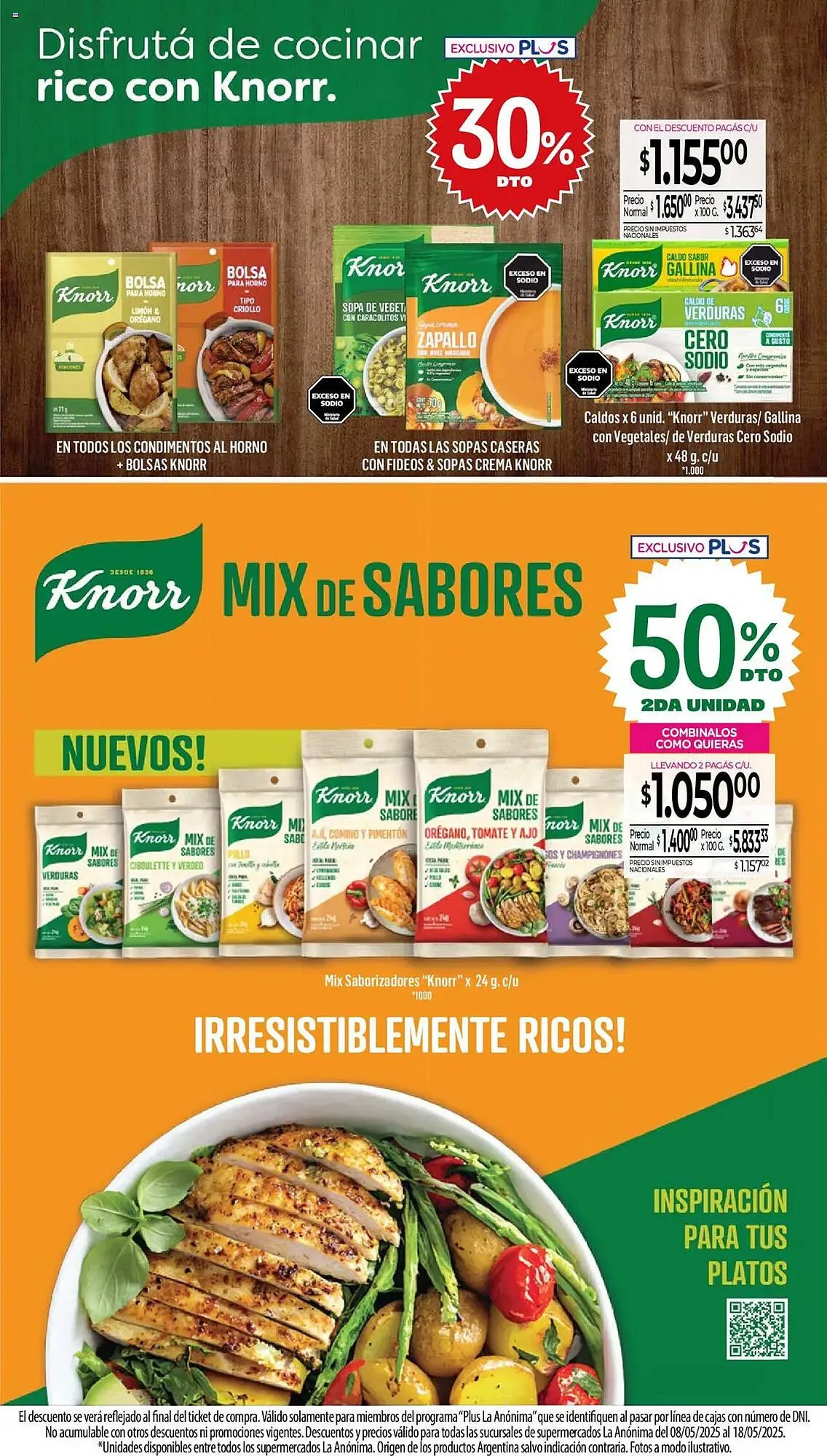 Ofertas de Catálogo La Anonima 8 de mayo al 18 de mayo 2025 - Página 25 del catálogo