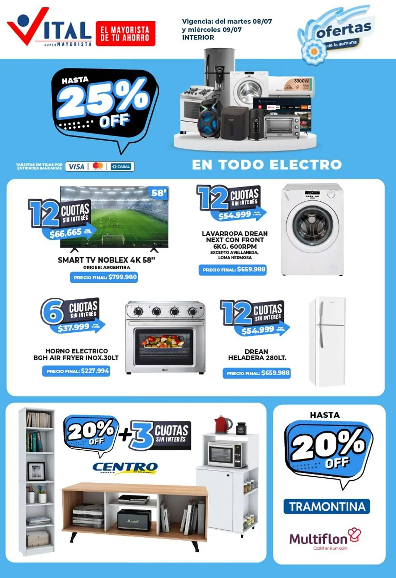 Ofertas de Catálogo Supermayorista Vital 8 de julio al 9 de julio 2025 - Página 2 del catálogo