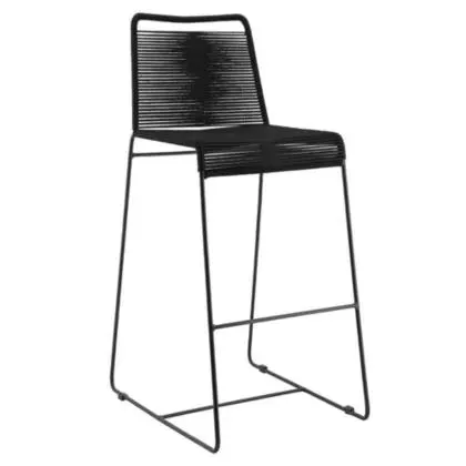 Taburete Amsterdam negro