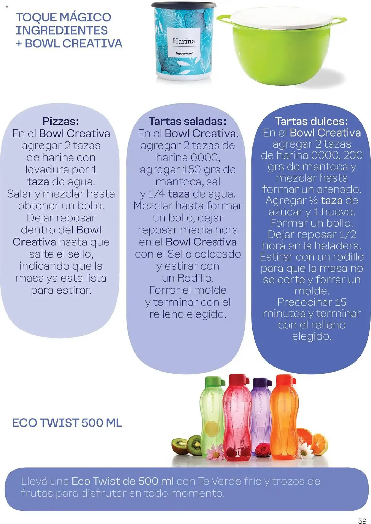 Ofertas de Folleto Tupperware 15 de septiembre al 1 de enero 2026 - Página 59 del catálogo