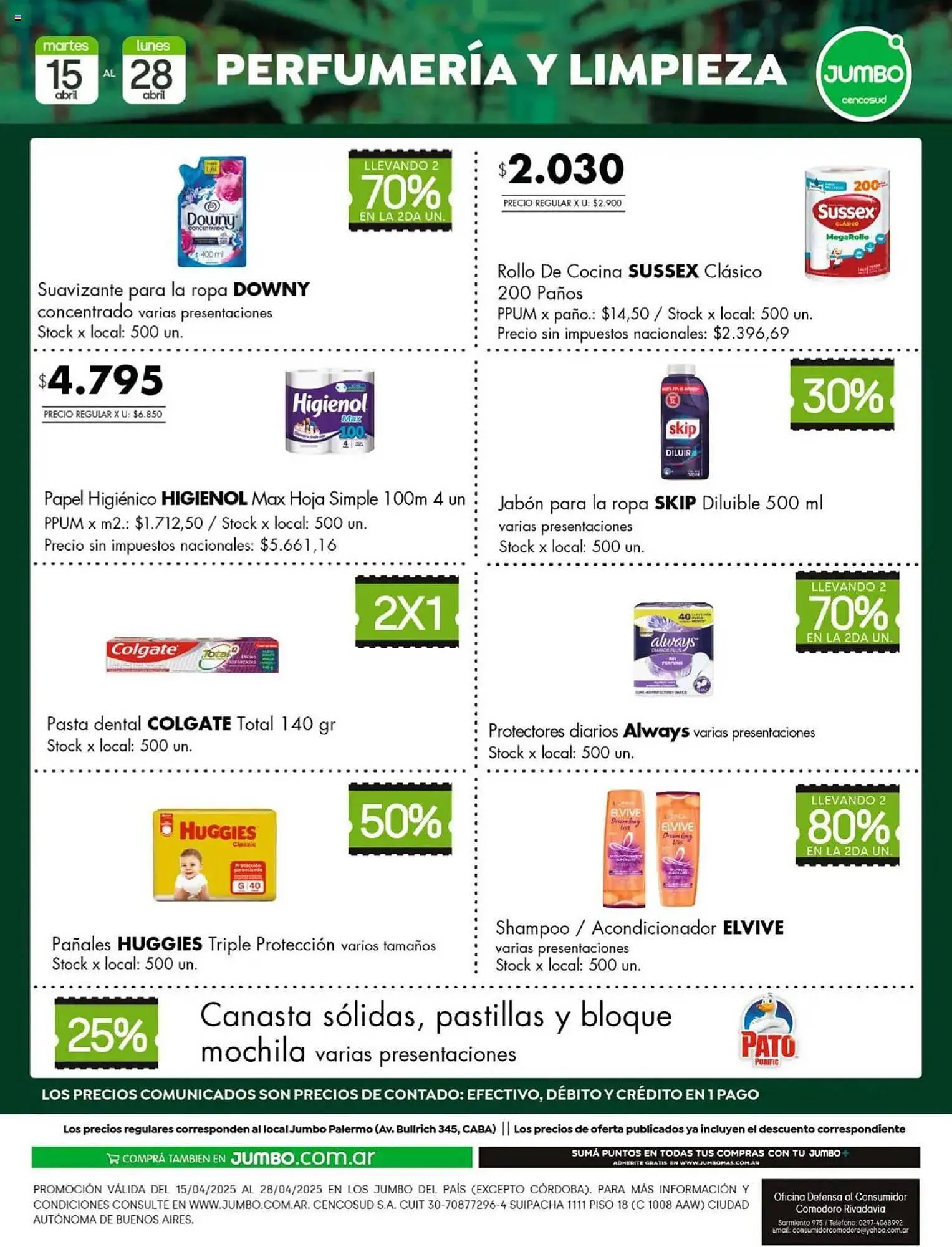 Ofertas de Catálogo Jumbo 15 de abril al 28 de abril 2025 - Página 1 del catálogo