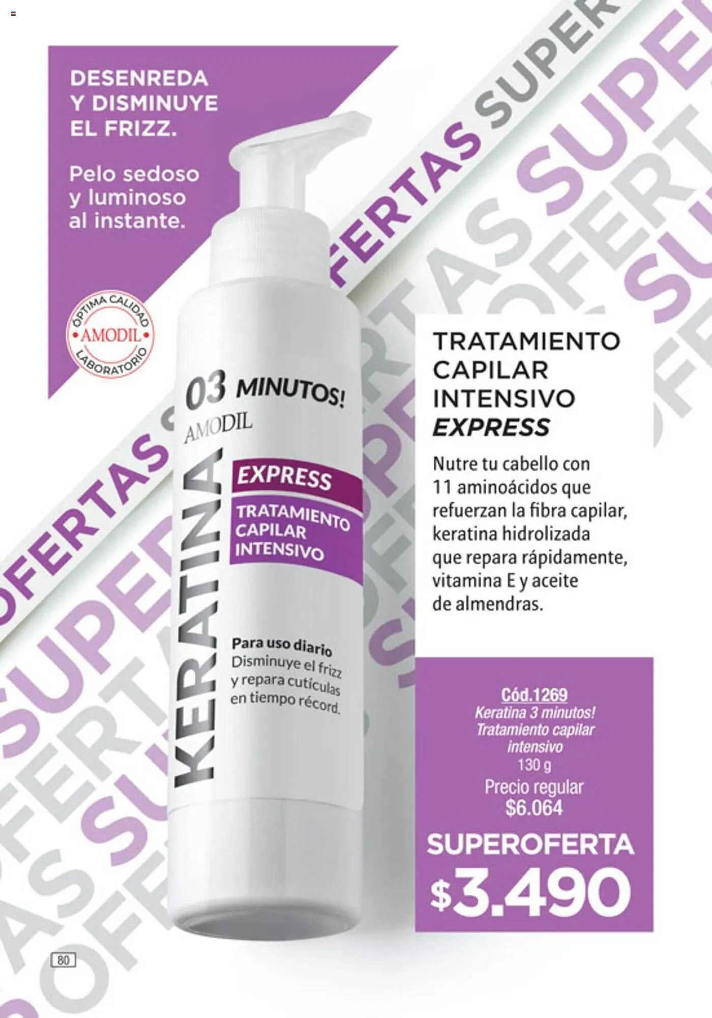 Ofertas de Catálogo Amodil 2 de octubre al 15 de octubre 2024 - Página 80 del catálogo