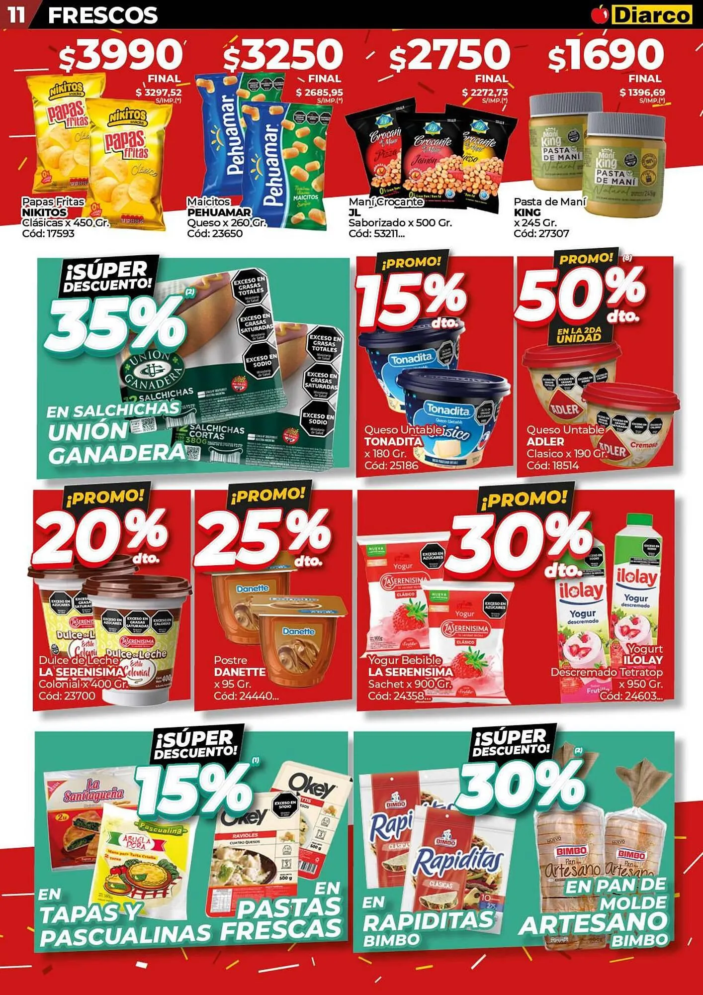 Ofertas de Catálogo Diarco 12 de mayo al 18 de mayo 2025 - Página 11 del catálogo
