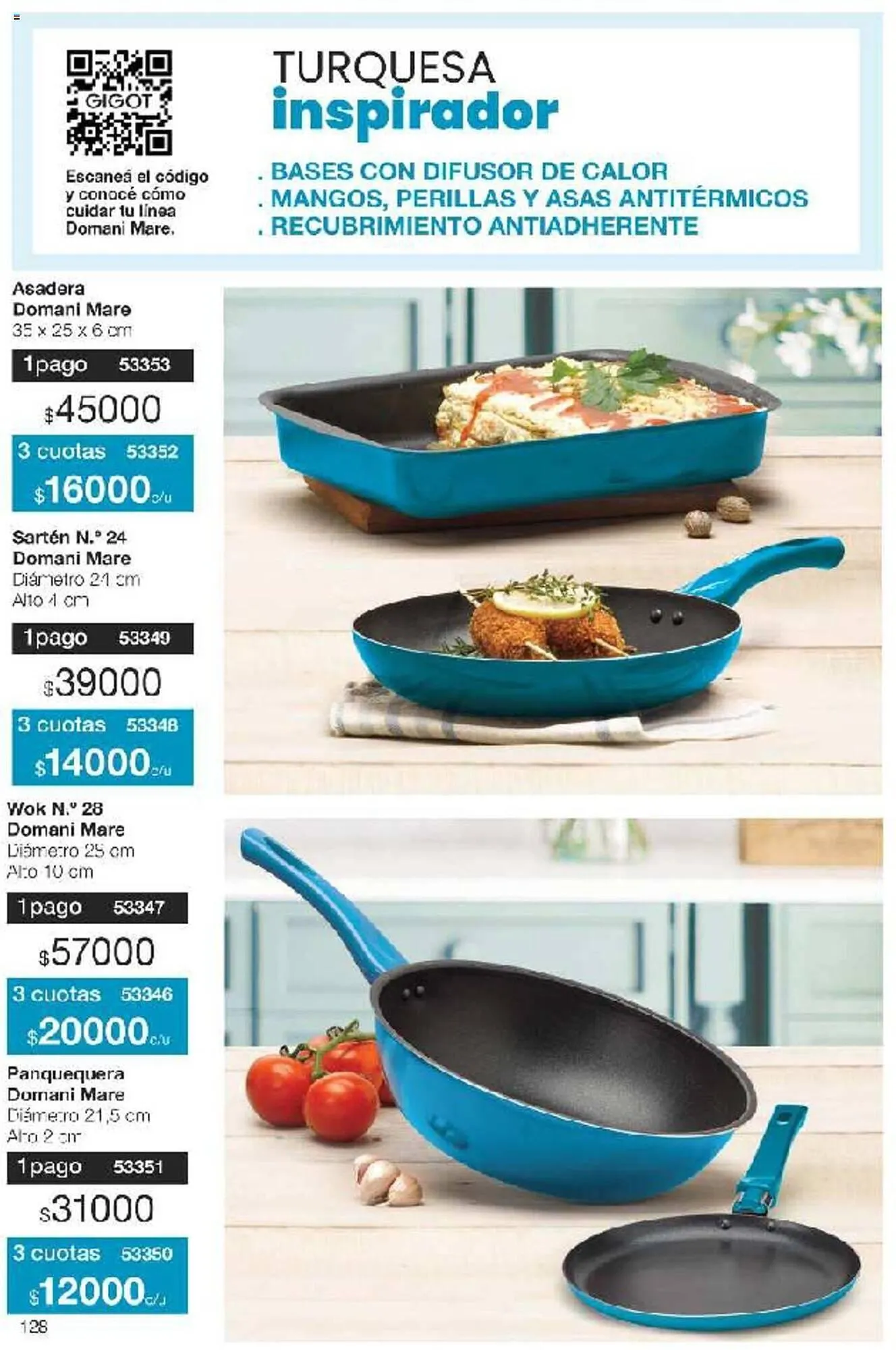 Ofertas de Catálogo Gigot 29 de julio al 11 de agosto 2024 - Página 128 del catálogo