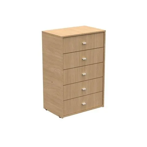 Chifonier 5 cajones cajonera milenial melamina malta Mosconi