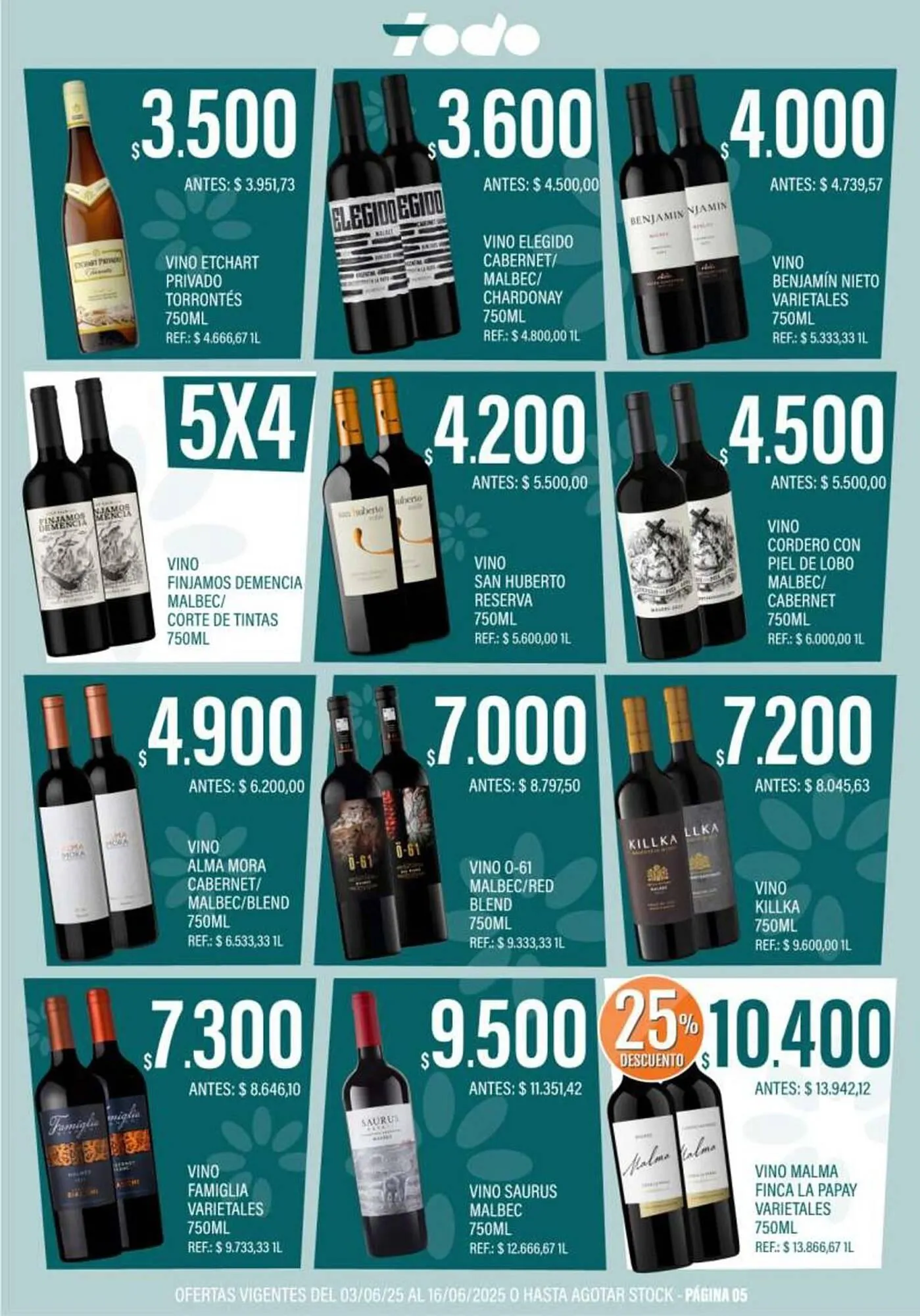 Ofertas de Catálogo Supermercados Todo 4 de junio al 16 de junio 2025 - Página 5 del catálogo