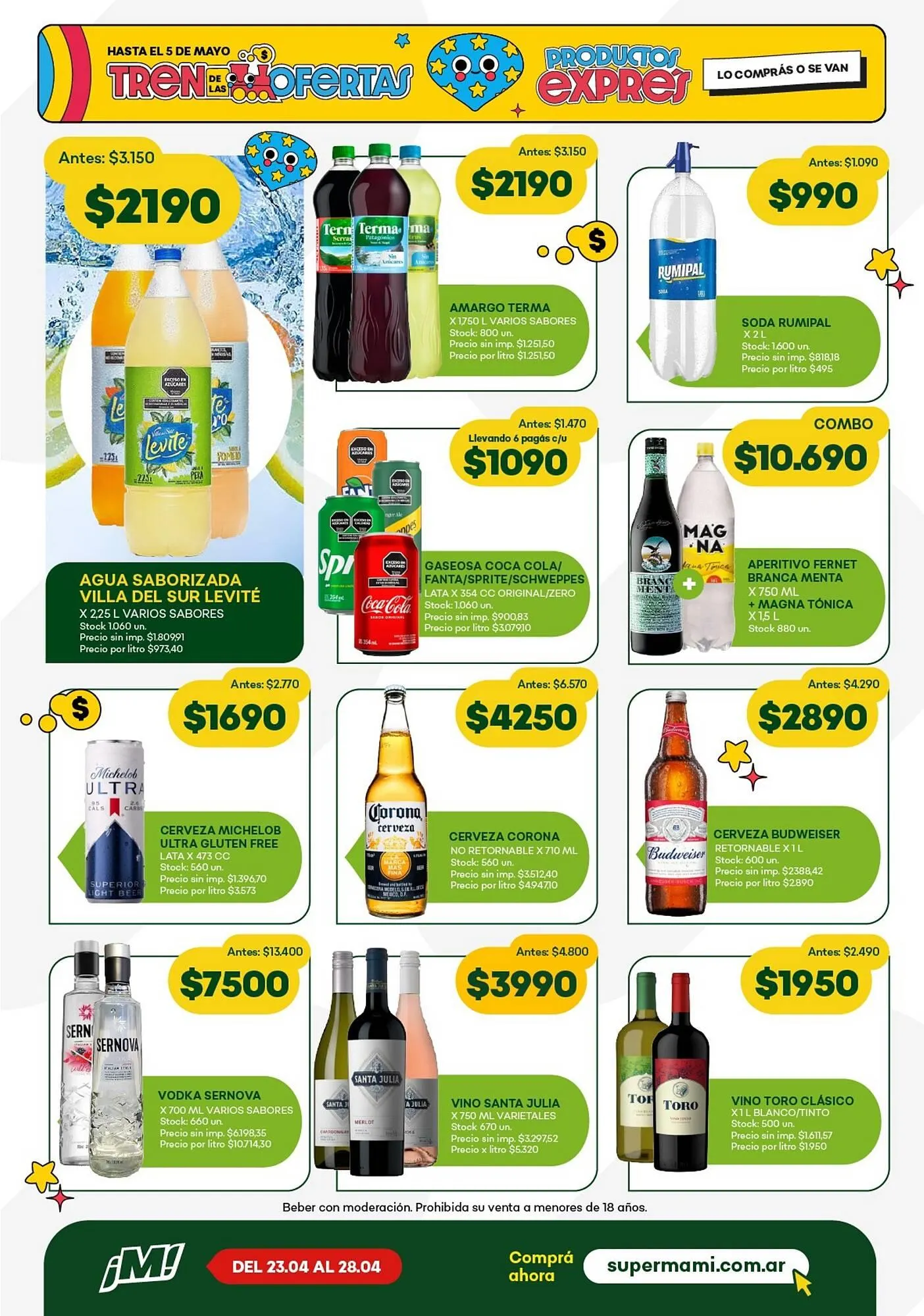 Ofertas de Catálogo Super MAMI 22 de abril al 28 de abril 2026 - Página 16 del catálogo