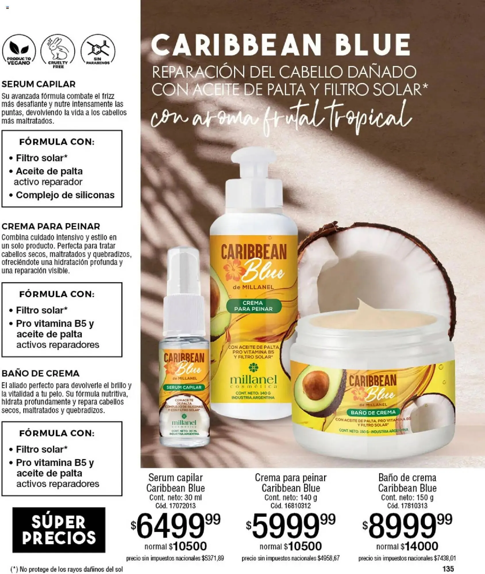 Ofertas de Catálogo Millanel Cosmética 5 de enero al 1 de febrero 2026 - Página 135 del catálogo