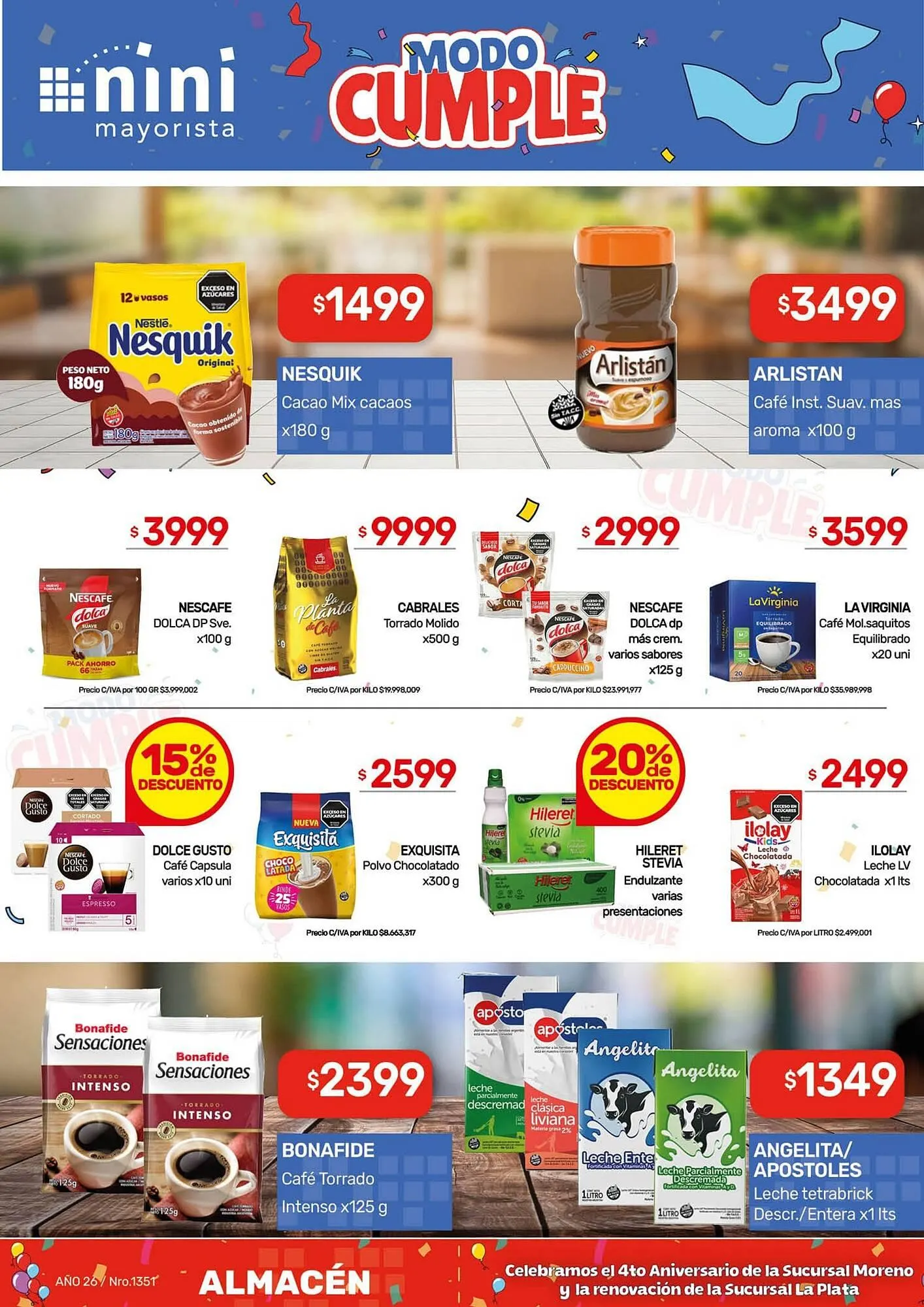 Ofertas de Catálogo Nini Mayorista 16 de marzo al 22 de marzo 2026 - Página 27 del catálogo