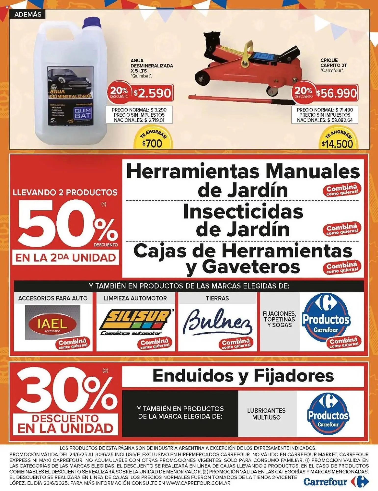 Ofertas de Catálogo Carrefour 24 de junio al 30 de junio 2025 - Página 18 del catálogo