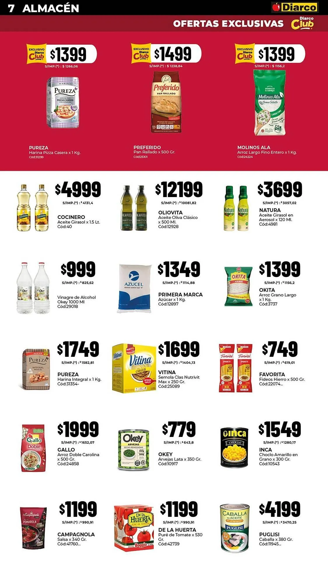 Ofertas de Catálogo Diarco 16 de febrero al 20 de febrero 2026 - Página 7 del catálogo