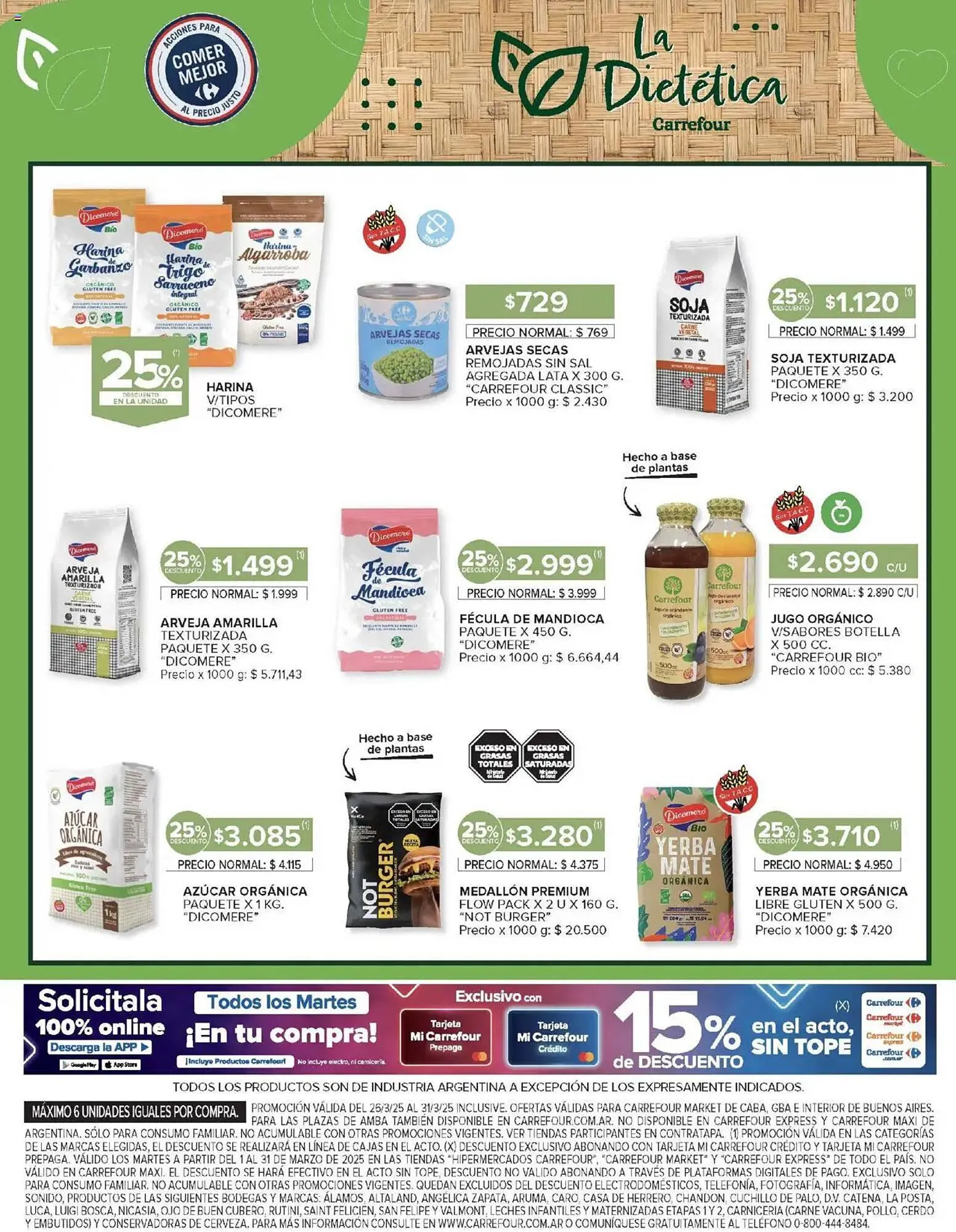 Ofertas de Catálogo Carrefour Market 26 de marzo al 31 de marzo 2025 - Página 14 del catálogo