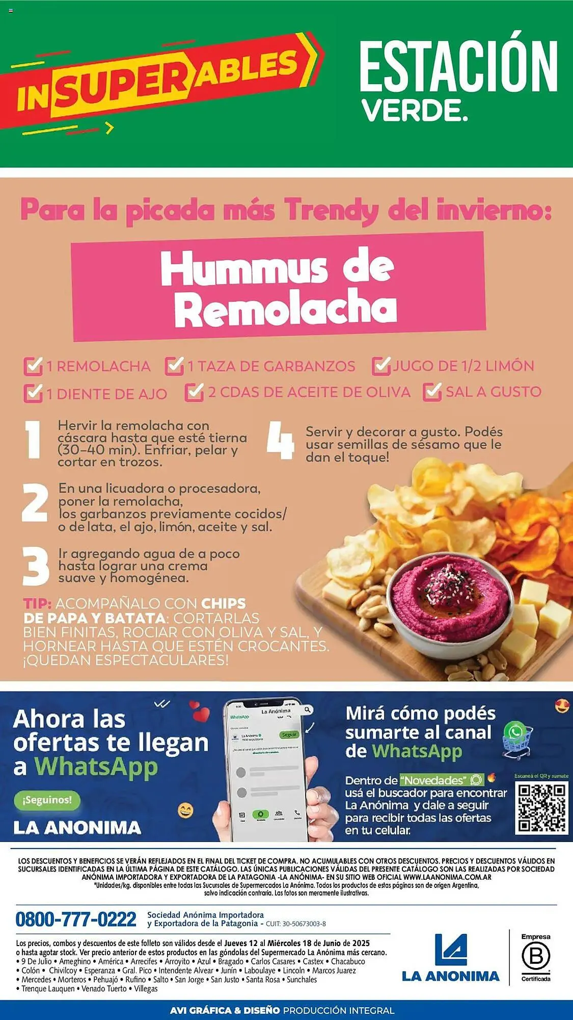 Ofertas de Catálogo La Anonima 12 de junio al 18 de junio 2025 - Página 8 del catálogo