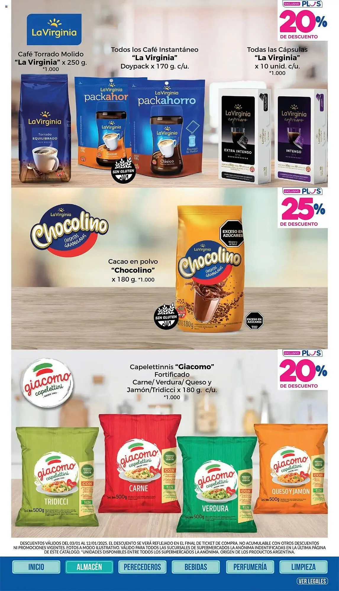 Ofertas de Catálogo La Anonima 3 de enero al 12 de enero 2025 - Página 8 del catálogo