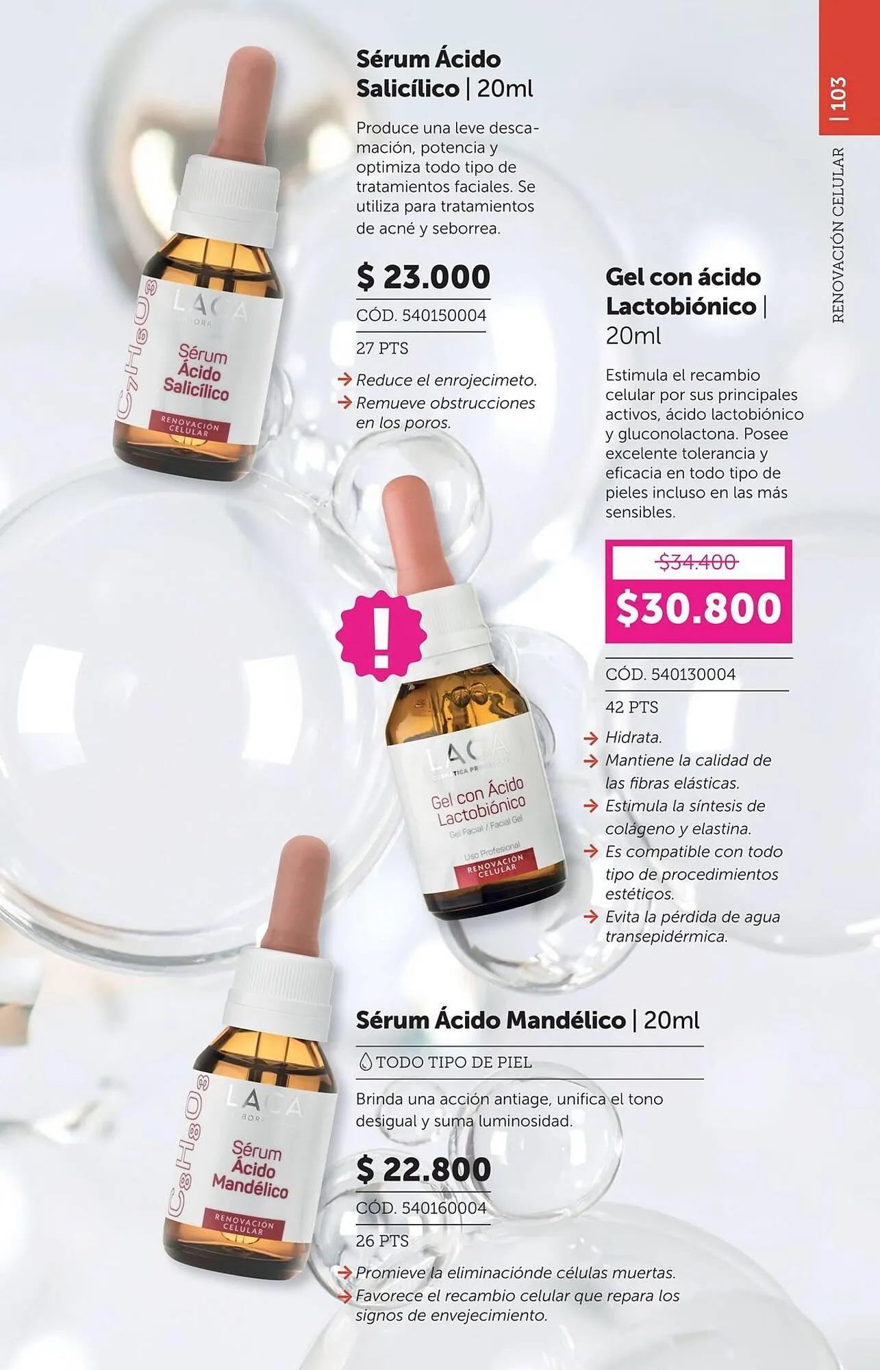 Ofertas de Catálogo Laboratorio LACA 3 de octubre al 31 de enero 2026 - Página 103 del catálogo