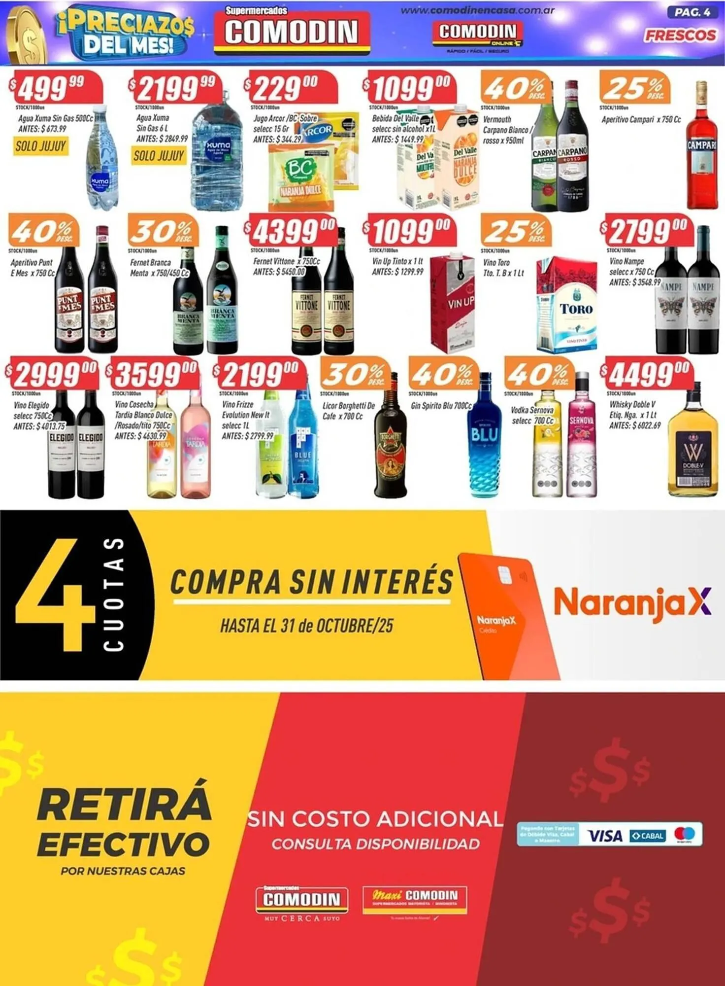 Ofertas de Catálogo Supermercados Comodin 25 de octubre al 8 de noviembre 2025 - Página 4 del catálogo