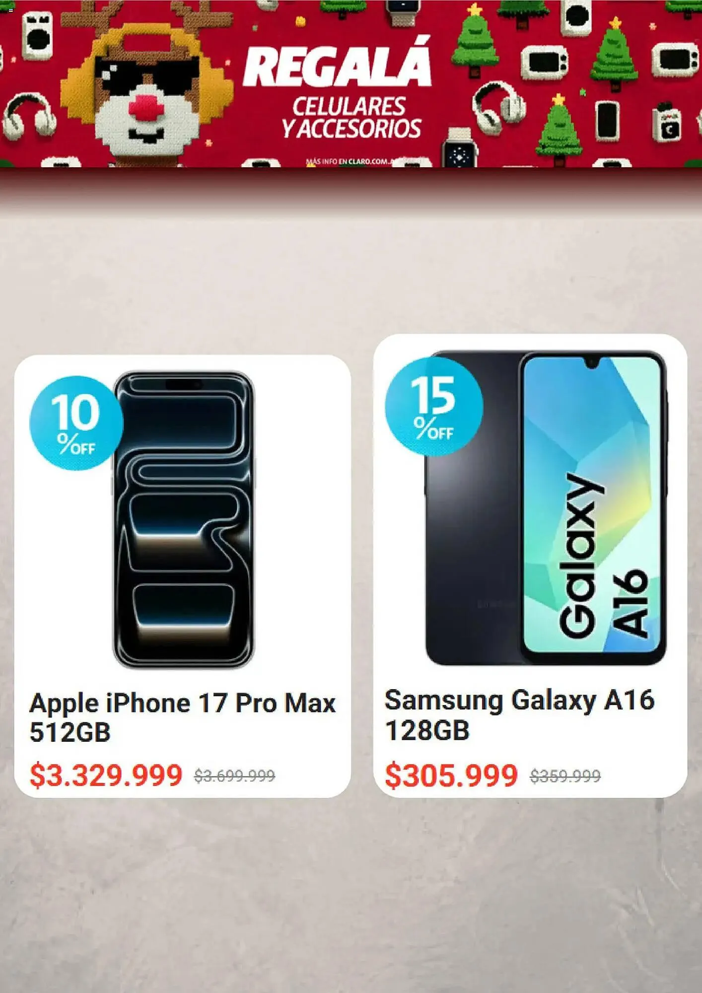 Ofertas de Catálogo Claro 17 de diciembre al 17 de enero 2026 - Página 3 del catálogo