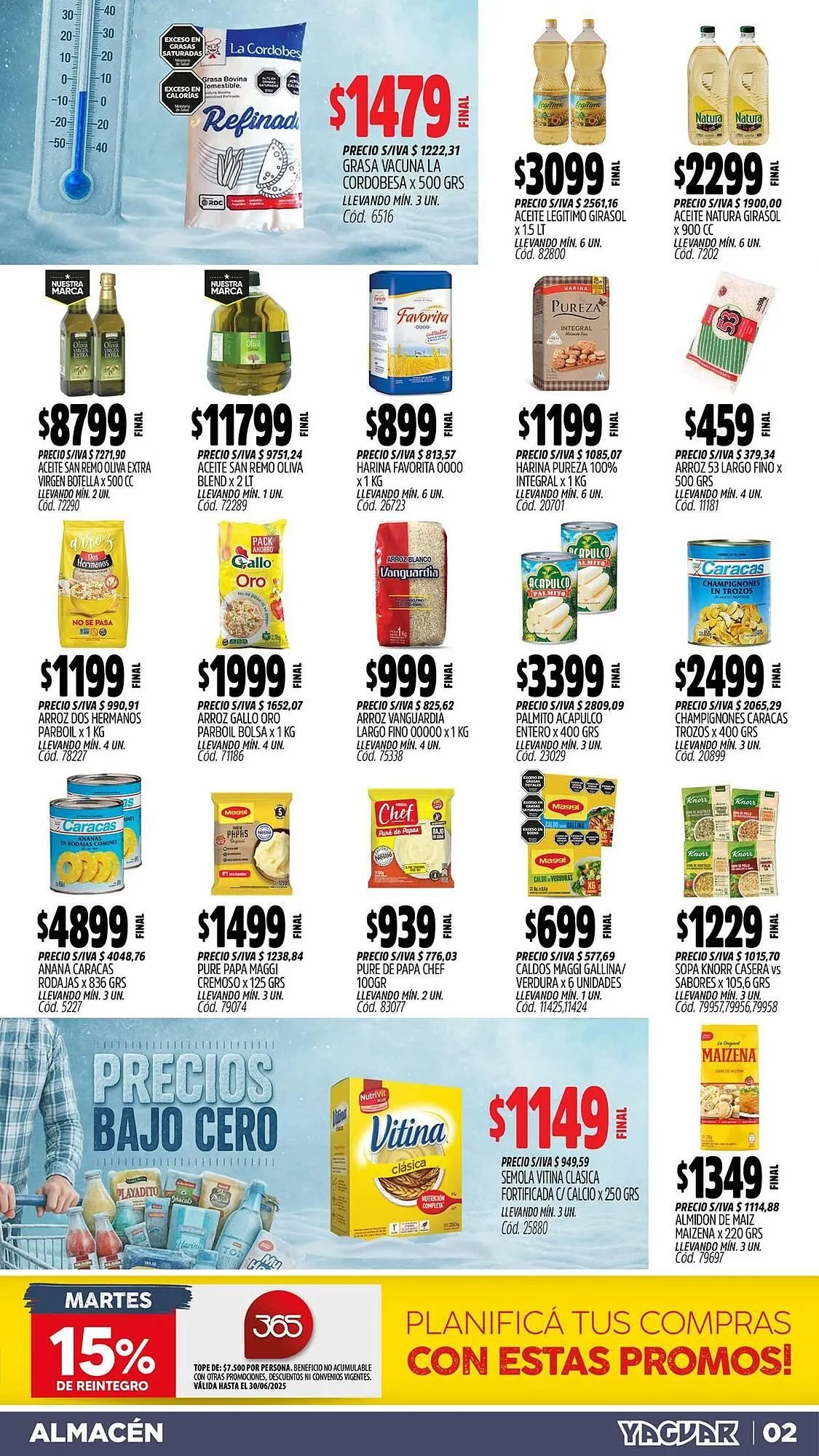 Ofertas de Catálogo Supermercados Yaguar 23 de junio al 28 de junio 2025 - Página 2 del catálogo