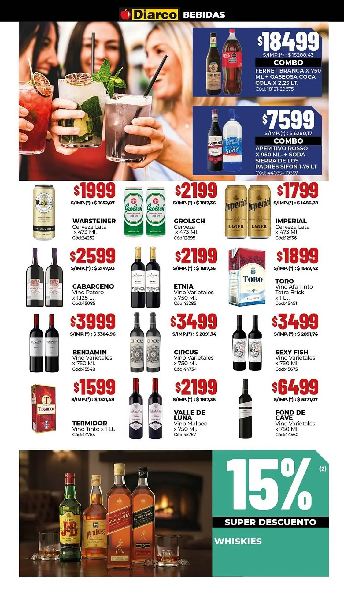 Ofertas de Catálogo Diarco 23 de marzo al 27 de marzo 2026 - Página 7 del catálogo