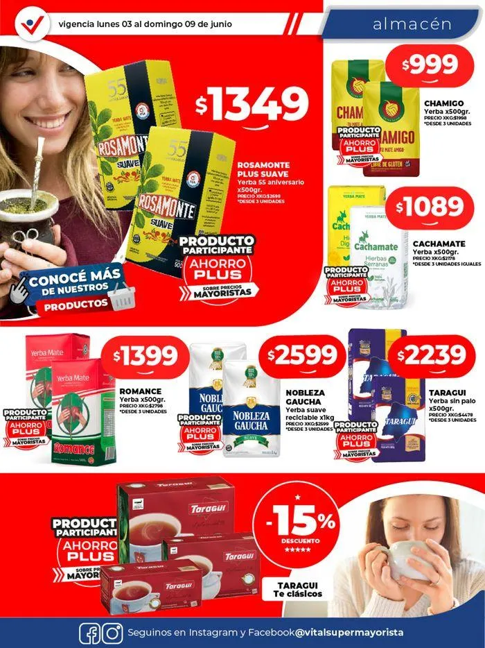 Ofertas de ¡¡Ahorrá y Disfrutá!! 4 de junio al 9 de junio 2024 - Página 17 del catálogo
