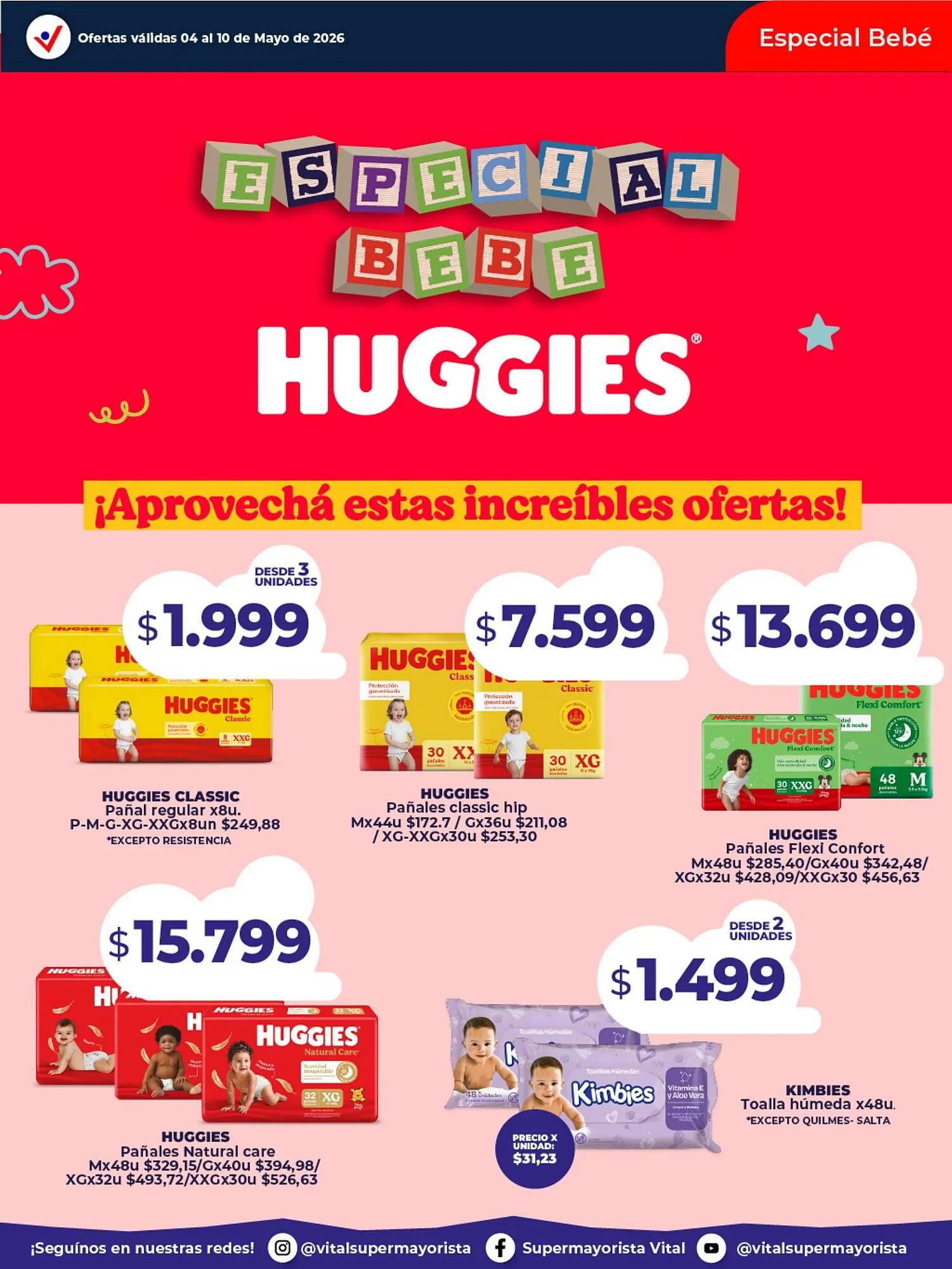 Ofertas de Catálogo Supermayorista Vital 4 de mayo al 10 de mayo 2026 - Página 4 del catálogo