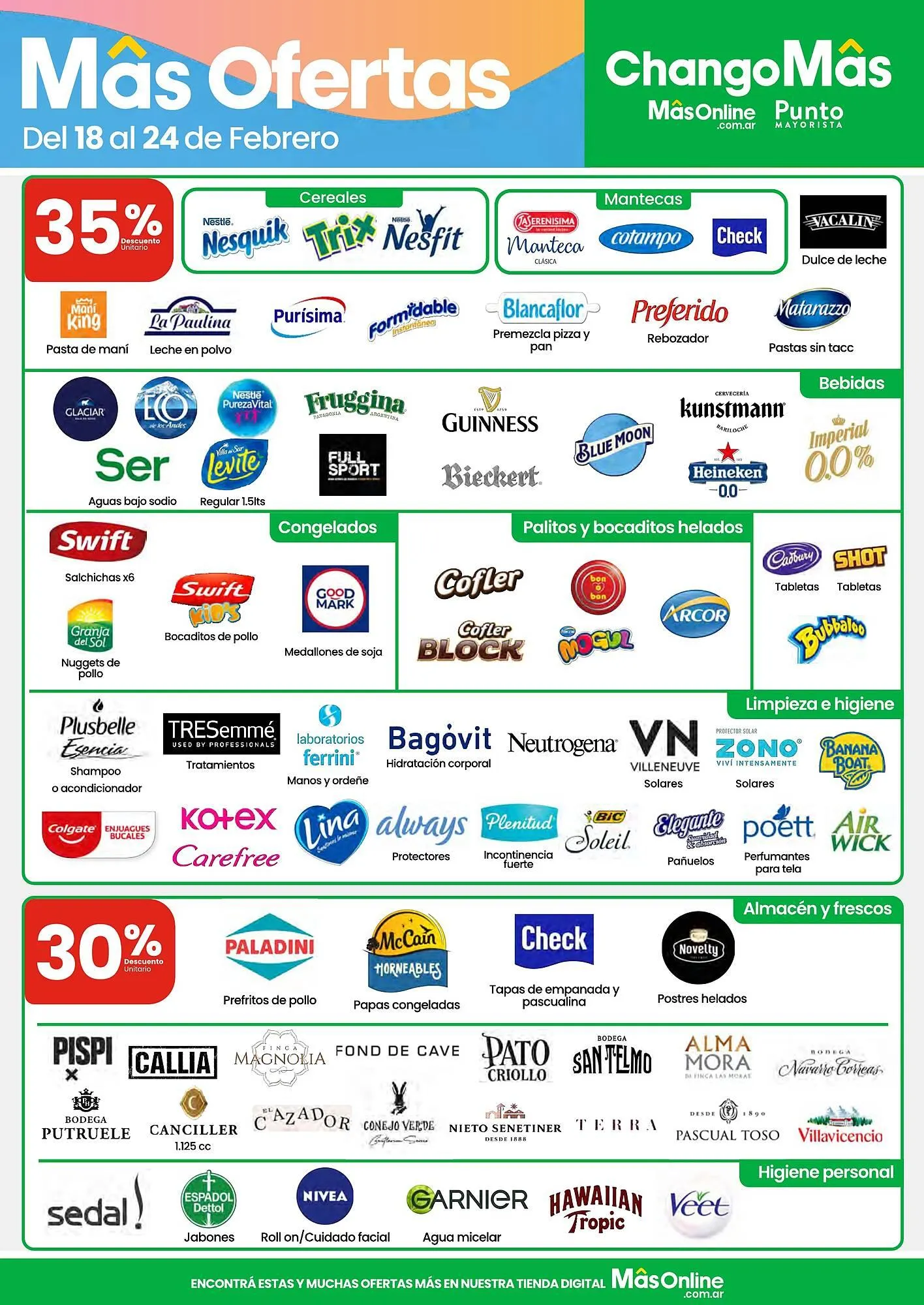 Ofertas de Catálogo Changomas 18 de febrero al 24 de febrero 2026 - Página 3 del catálogo