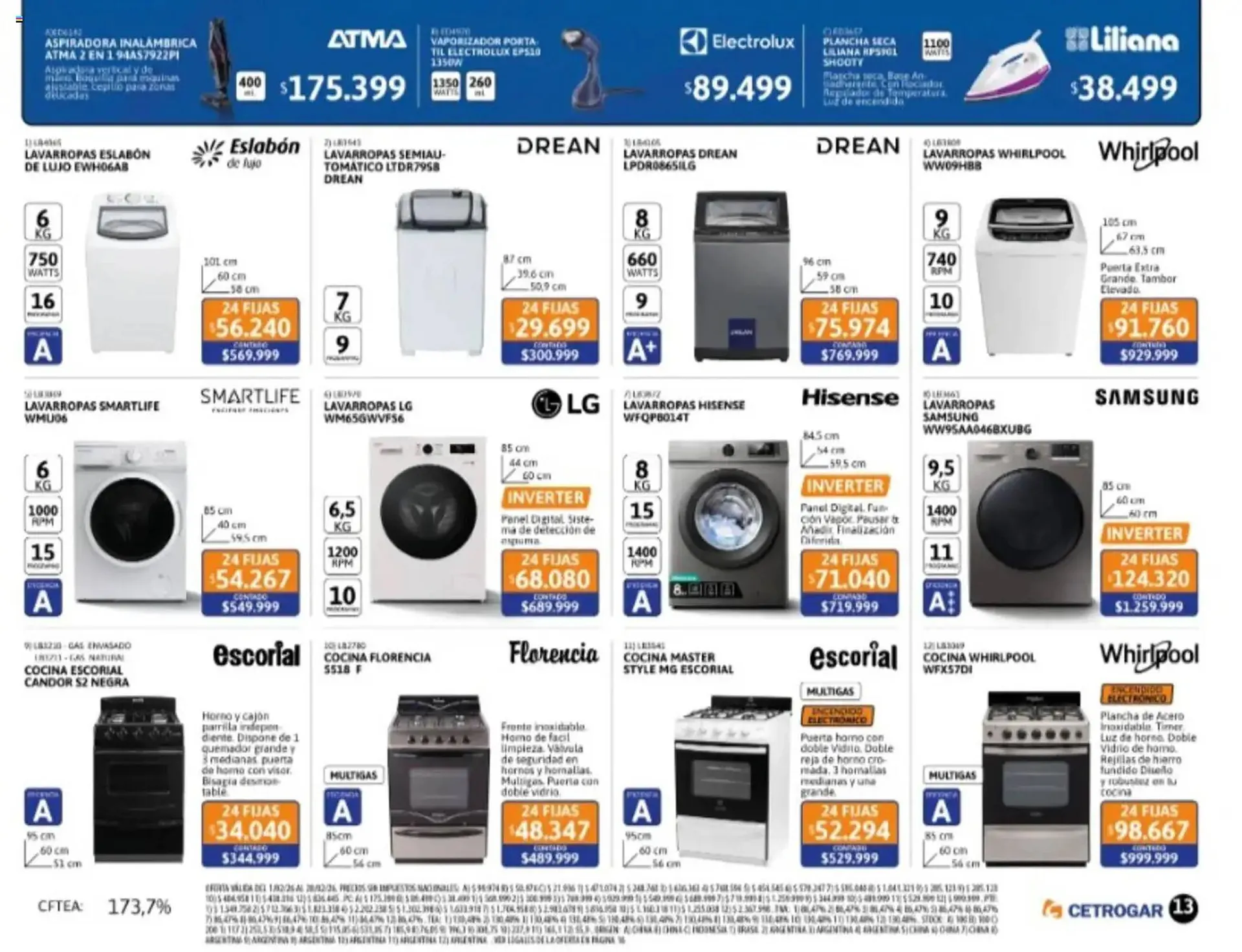 Ofertas de Catálogo Cetrogar 1 de febrero al 28 de febrero 2026 - Página 13 del catálogo
