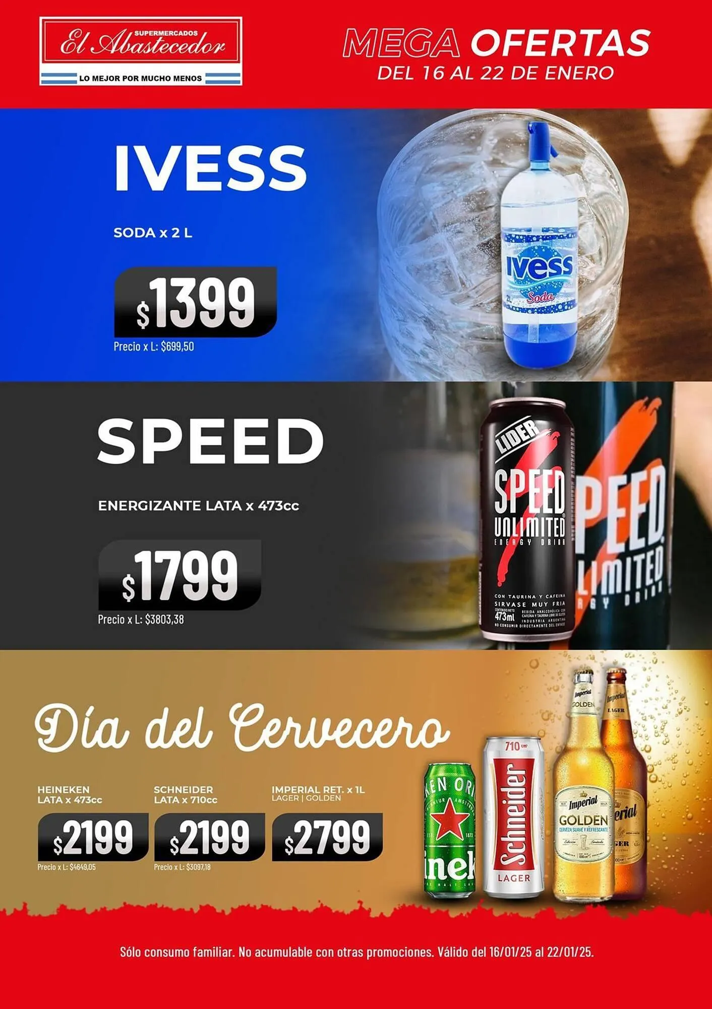 Ofertas de Catálogo El Abastecedor 16 de enero al 24 de enero 2025 - Página 9 del catálogo