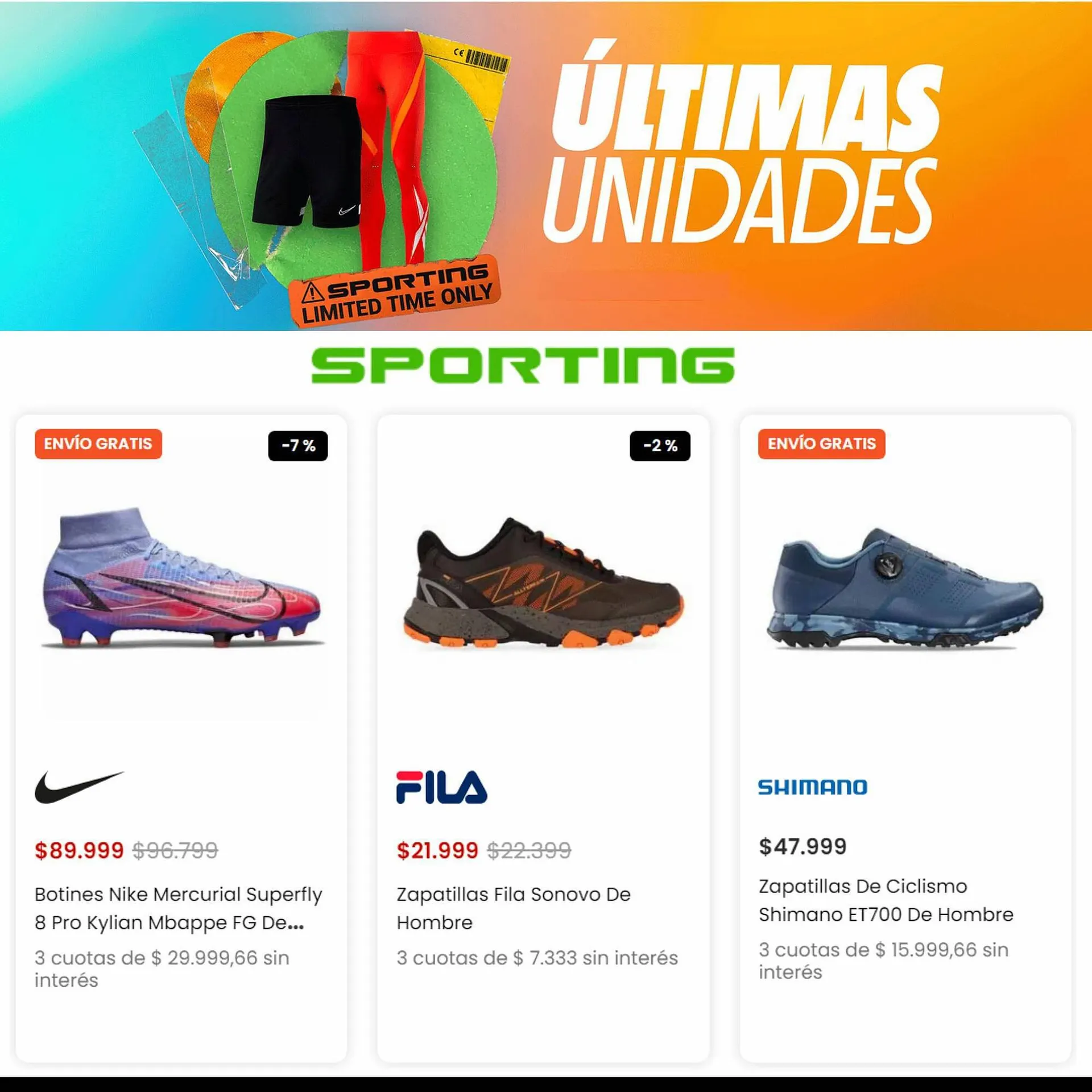 Catálogo Sporting - 1