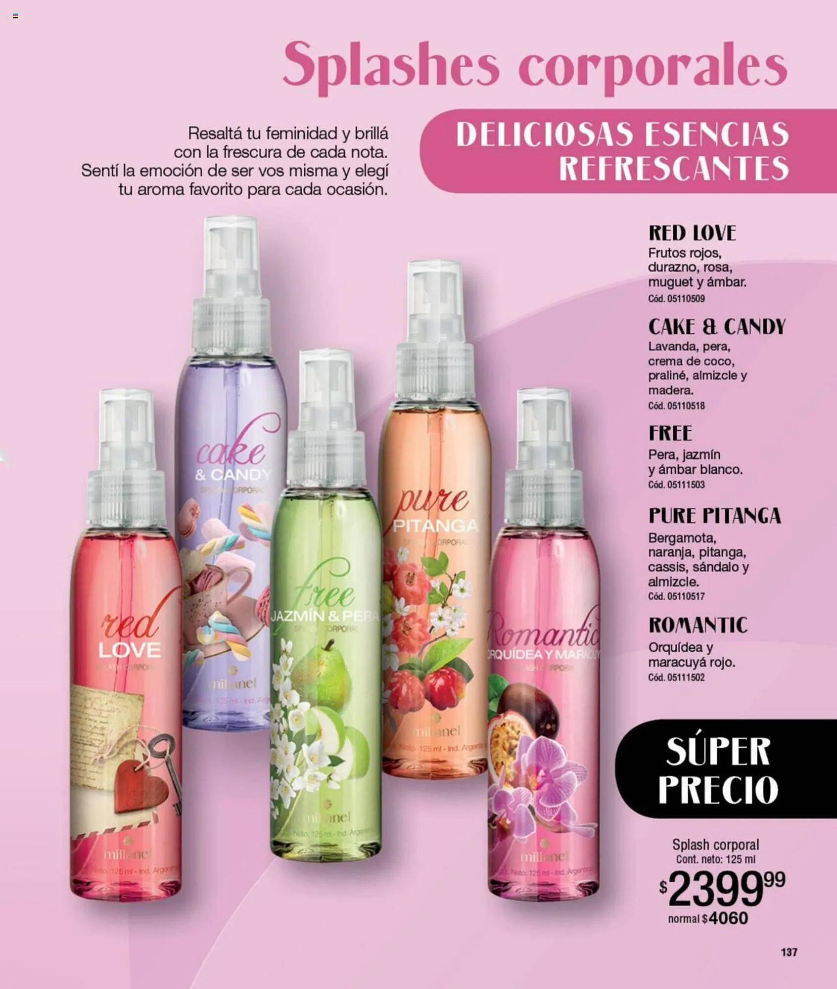 Ofertas de Catálogo Millanel Cosmética 13 de noviembre al 10 de diciembre 2023 - Página 137 del catálogo