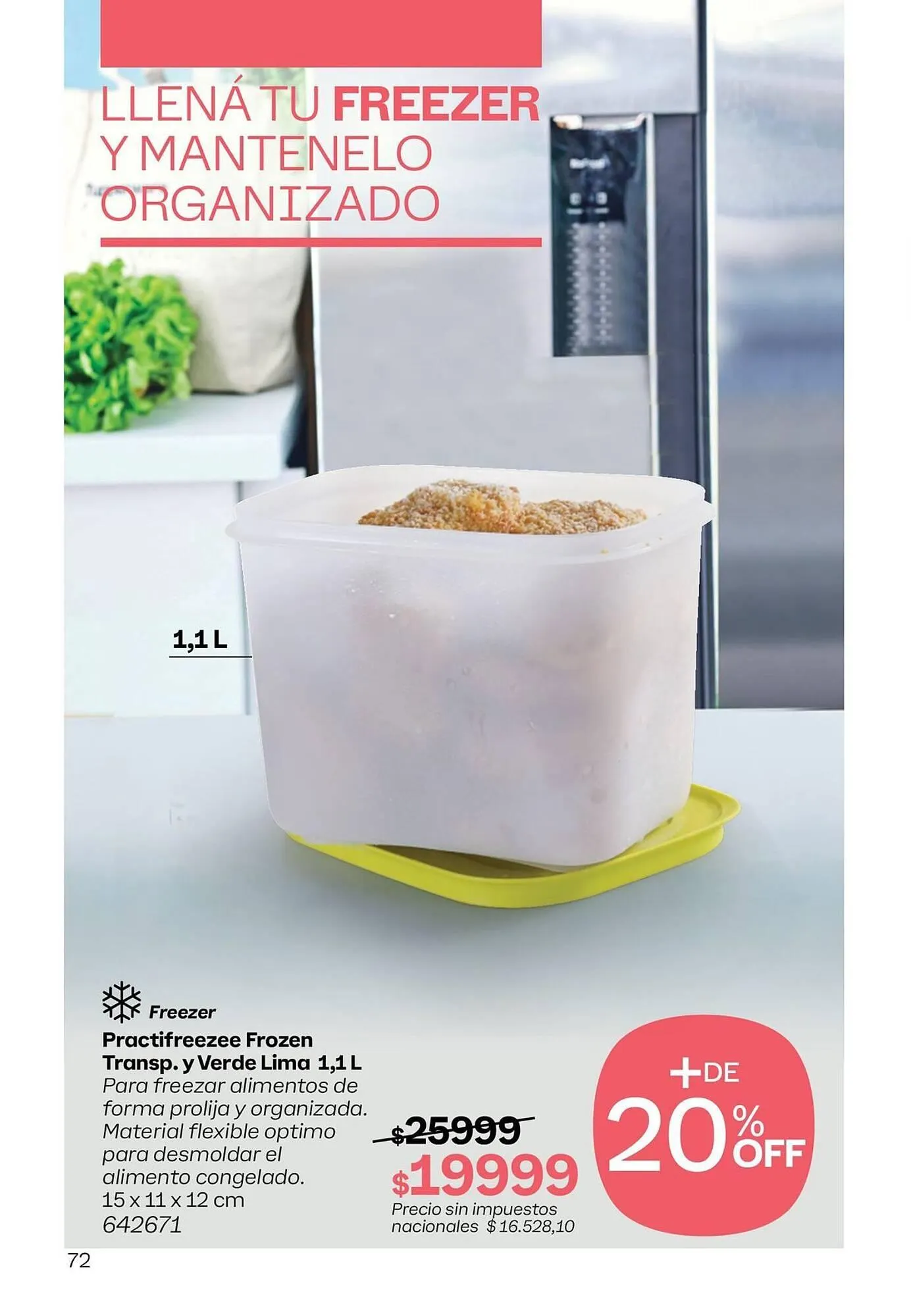 Ofertas de Folleto Tupperware 2 de diciembre al 6 de diciembre 2025 - Página 73 del catálogo