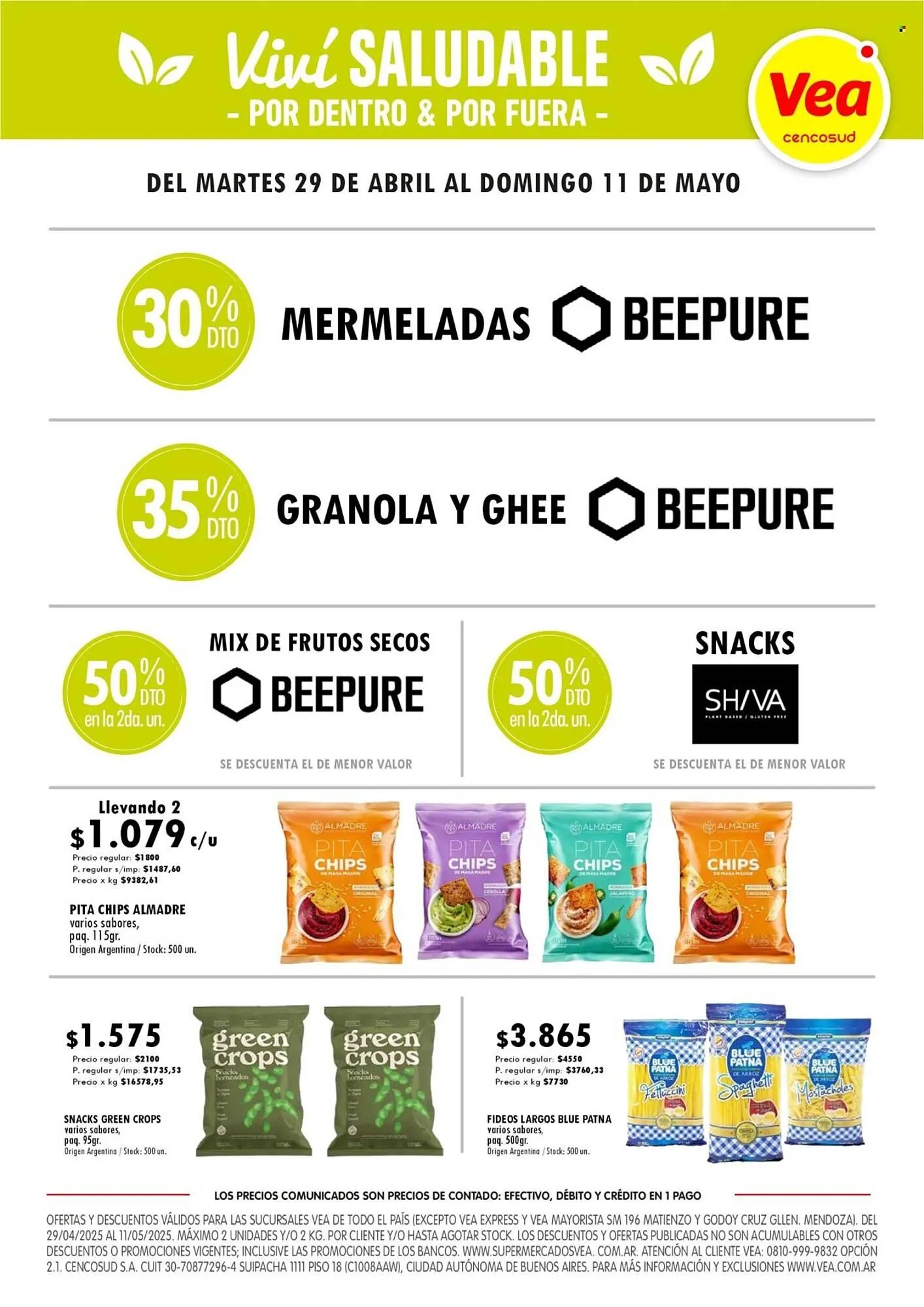 Ofertas de Catálogo Supermercados Vea 29 de abril al 11 de mayo 2025 - Página 2 del catálogo