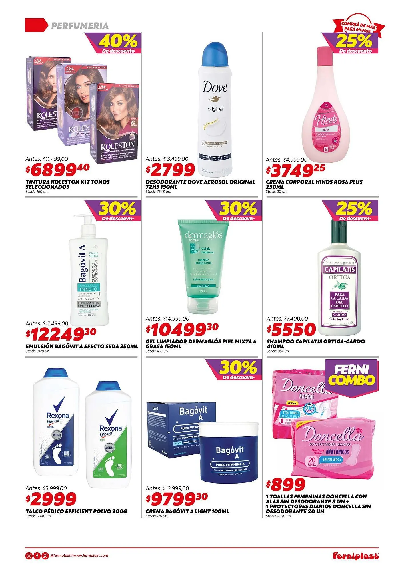 Ofertas de Catálogo Ferniplast 17 de marzo al 2 de abril 2025 - Página 7 del catálogo