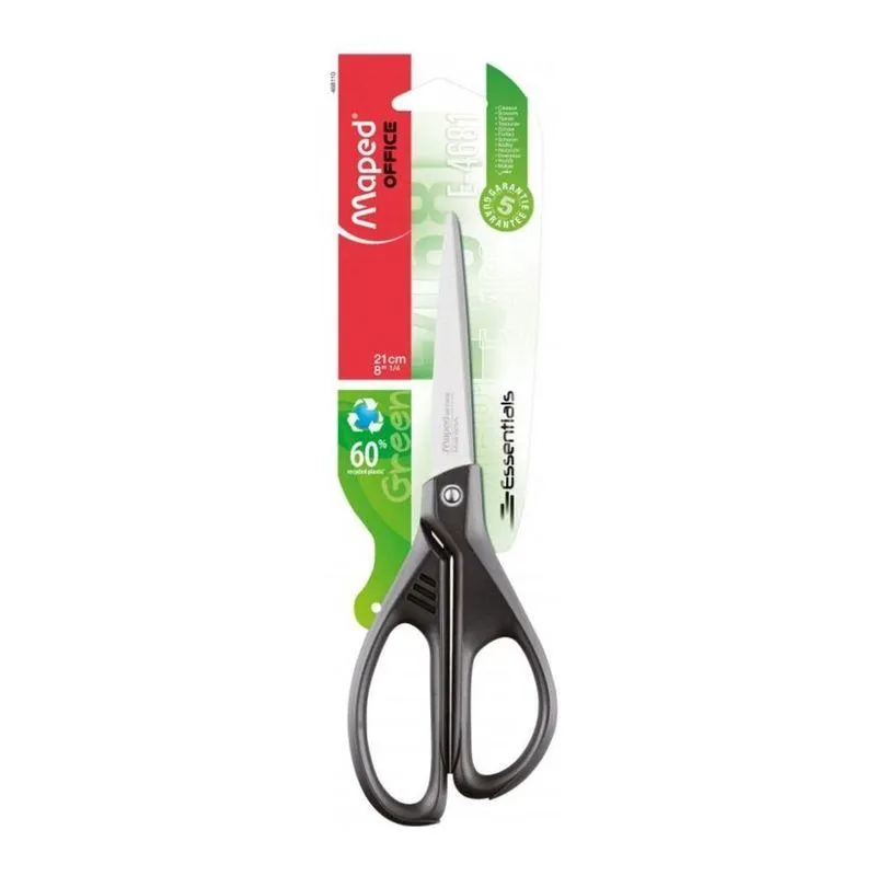 TIJERAS ESSENTIAL GREEN 21cm MAPED