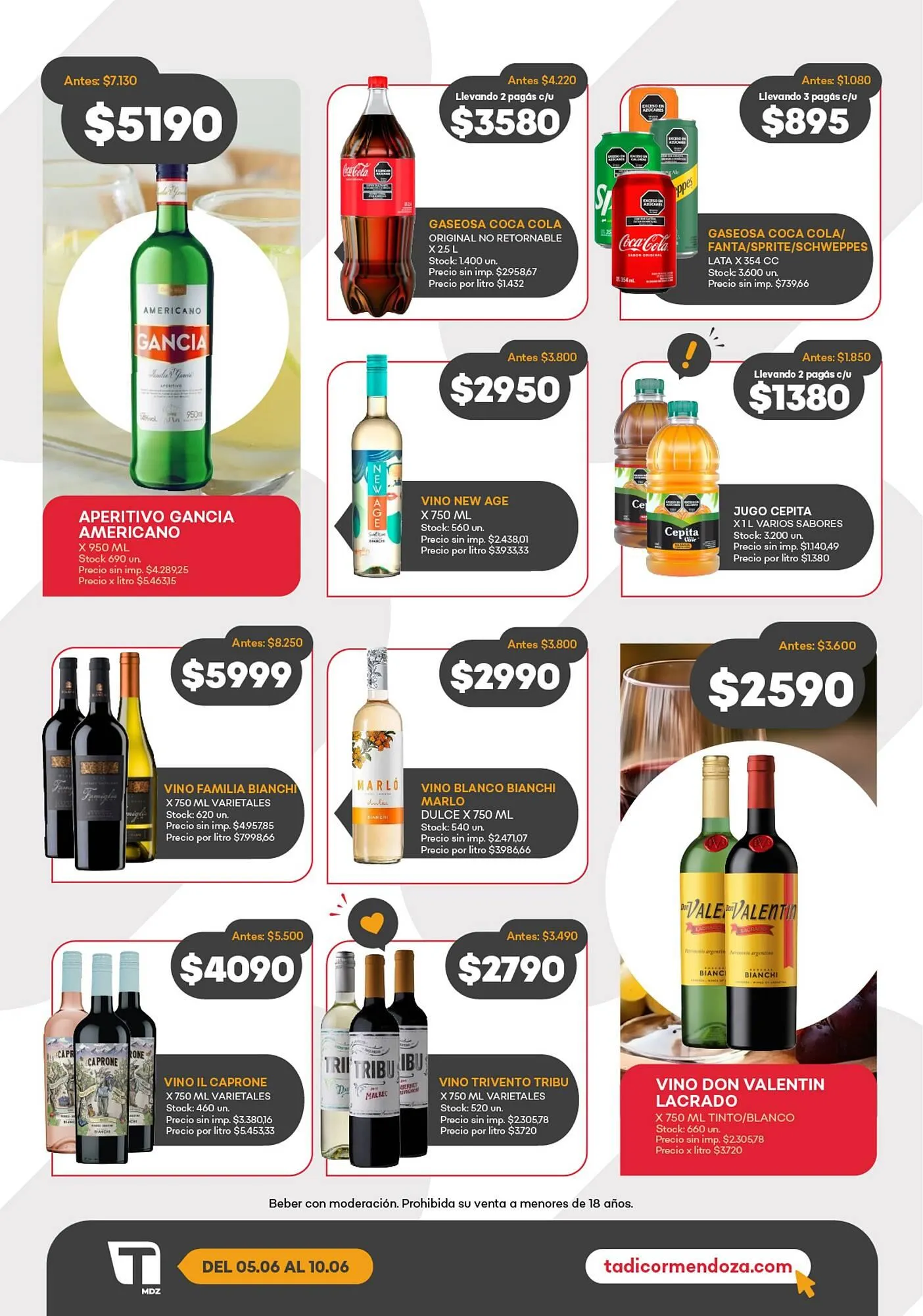 Ofertas de Catálogo Supermercados Tadicor 5 de junio al 10 de junio 2025 - Página 3 del catálogo