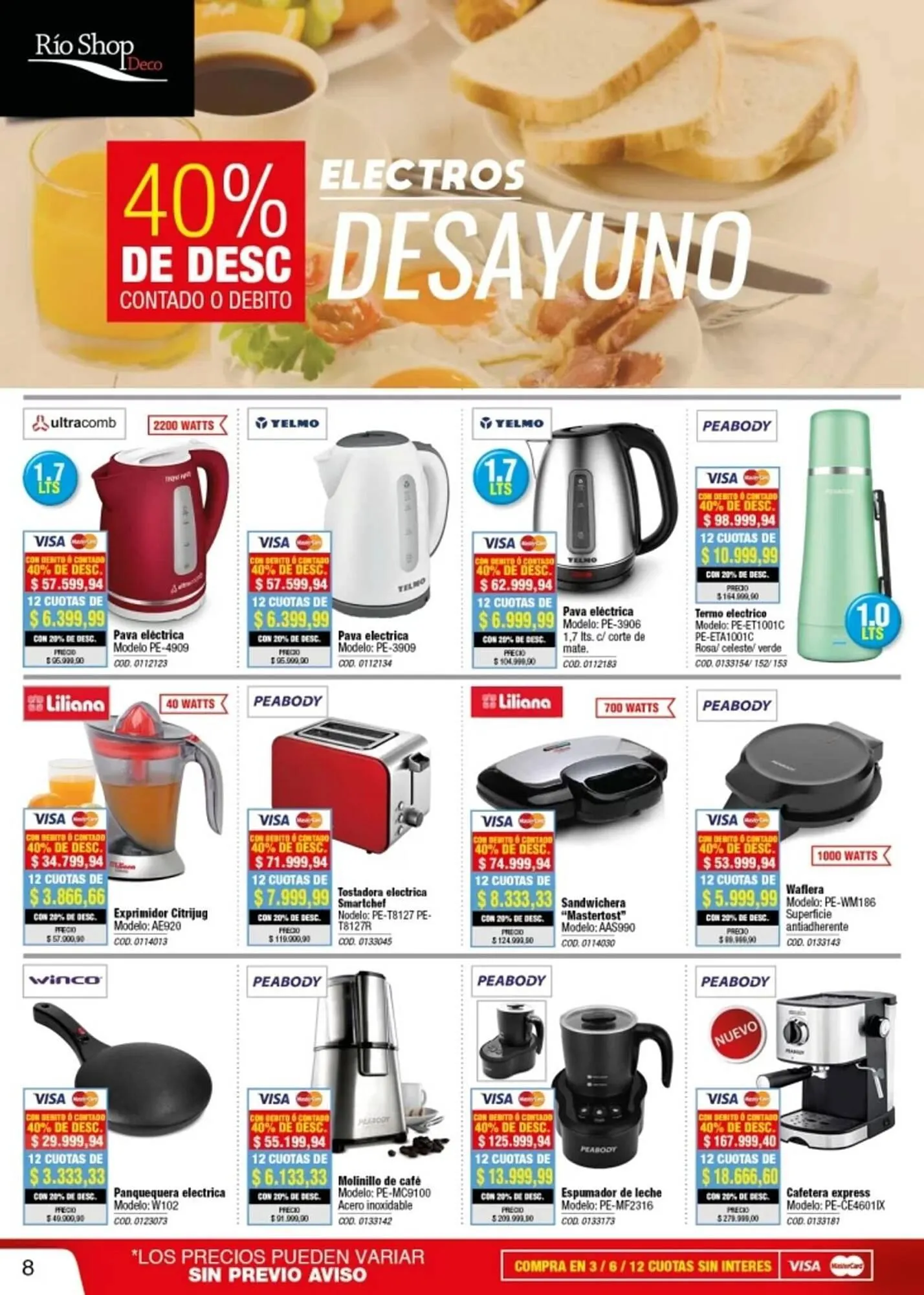 Ofertas de Catálogo Rio Shop Deco 14 de enero al 22 de enero 2025 - Página 50 del catálogo