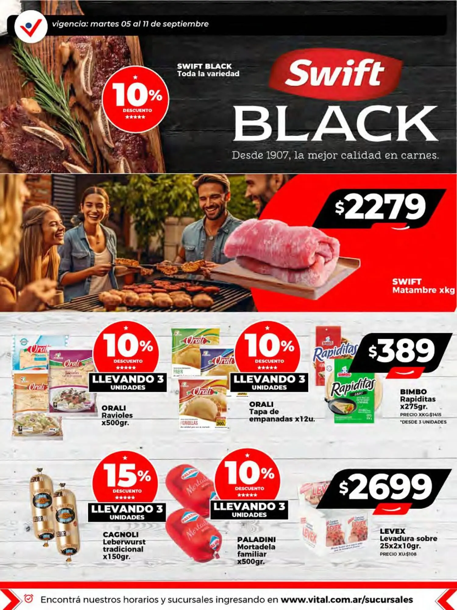 Ofertas de Catálogo Supermayorista Vital 6 de septiembre al 11 de septiembre 2023 - Página 3 del catálogo