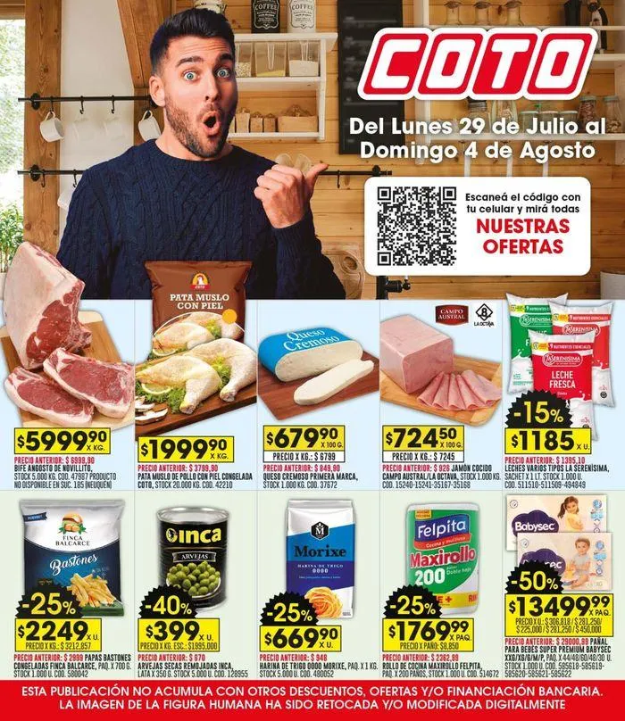 Ofertas de Revista Semanal - COTO 29 de julio al 4 de agosto 2024 - Página 1 del catálogo