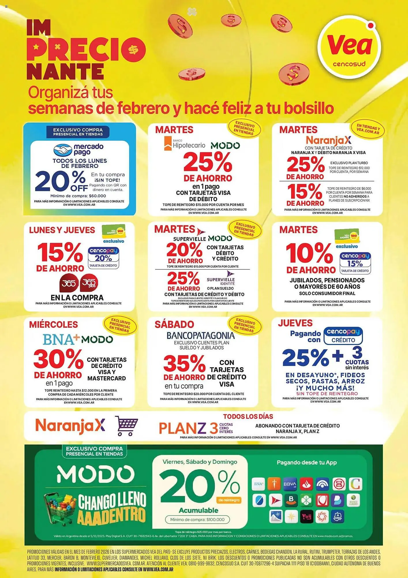 Ofertas de Catálogo Supermercados Vea 10 de febrero al 23 de febrero 2026 - Página 10 del catálogo