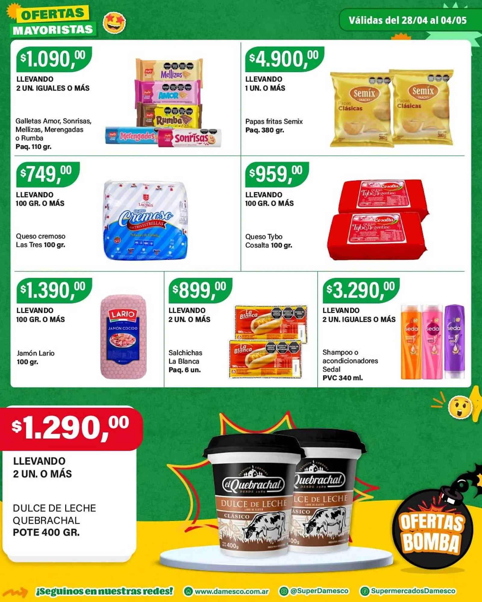 Ofertas de Catálogo Supermercados Damesco 28 de abril al 4 de mayo 2026 - Página 7 del catálogo