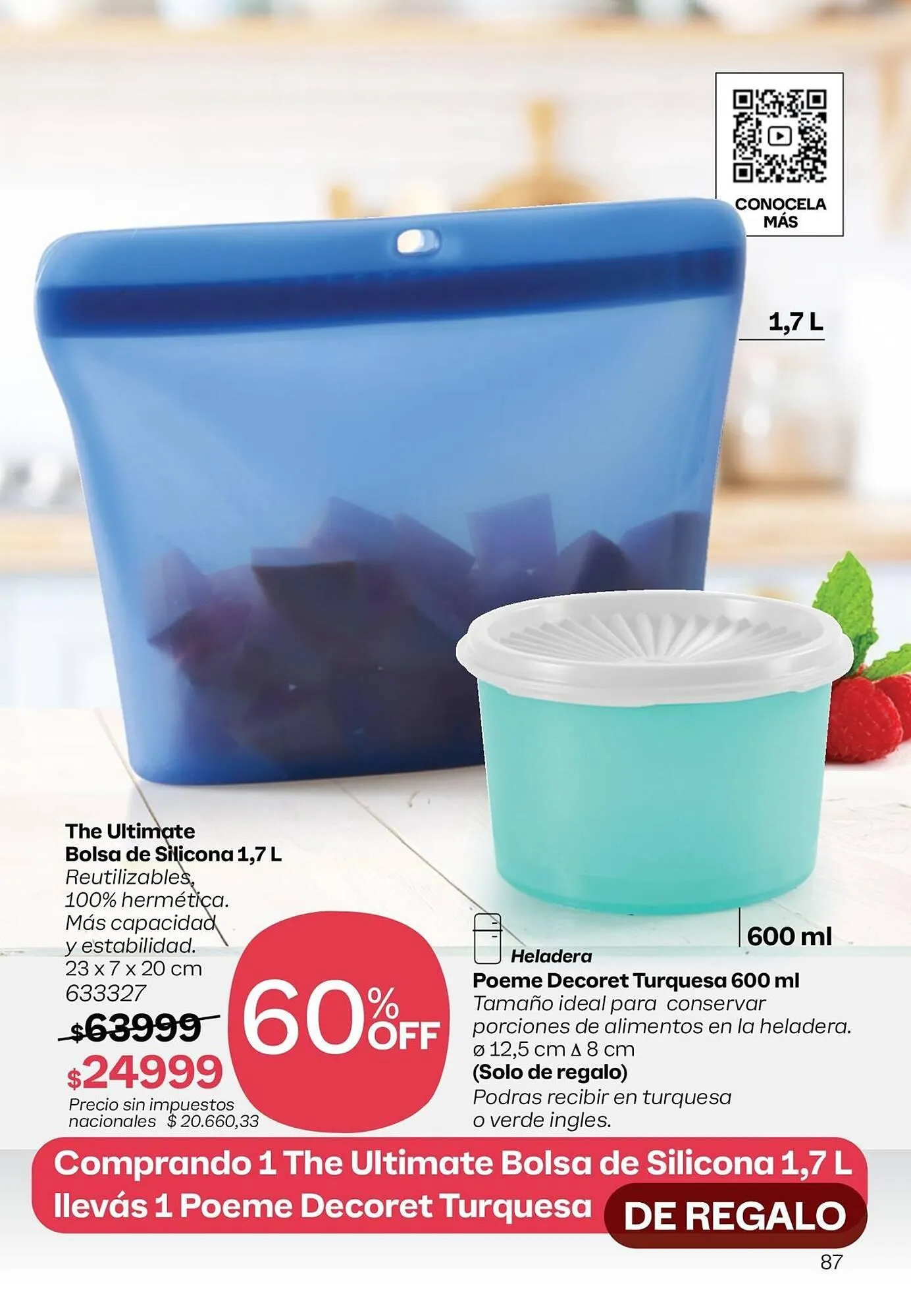 Ofertas de Folleto Tupperware 2 de diciembre al 6 de diciembre 2025 - Página 88 del catálogo
