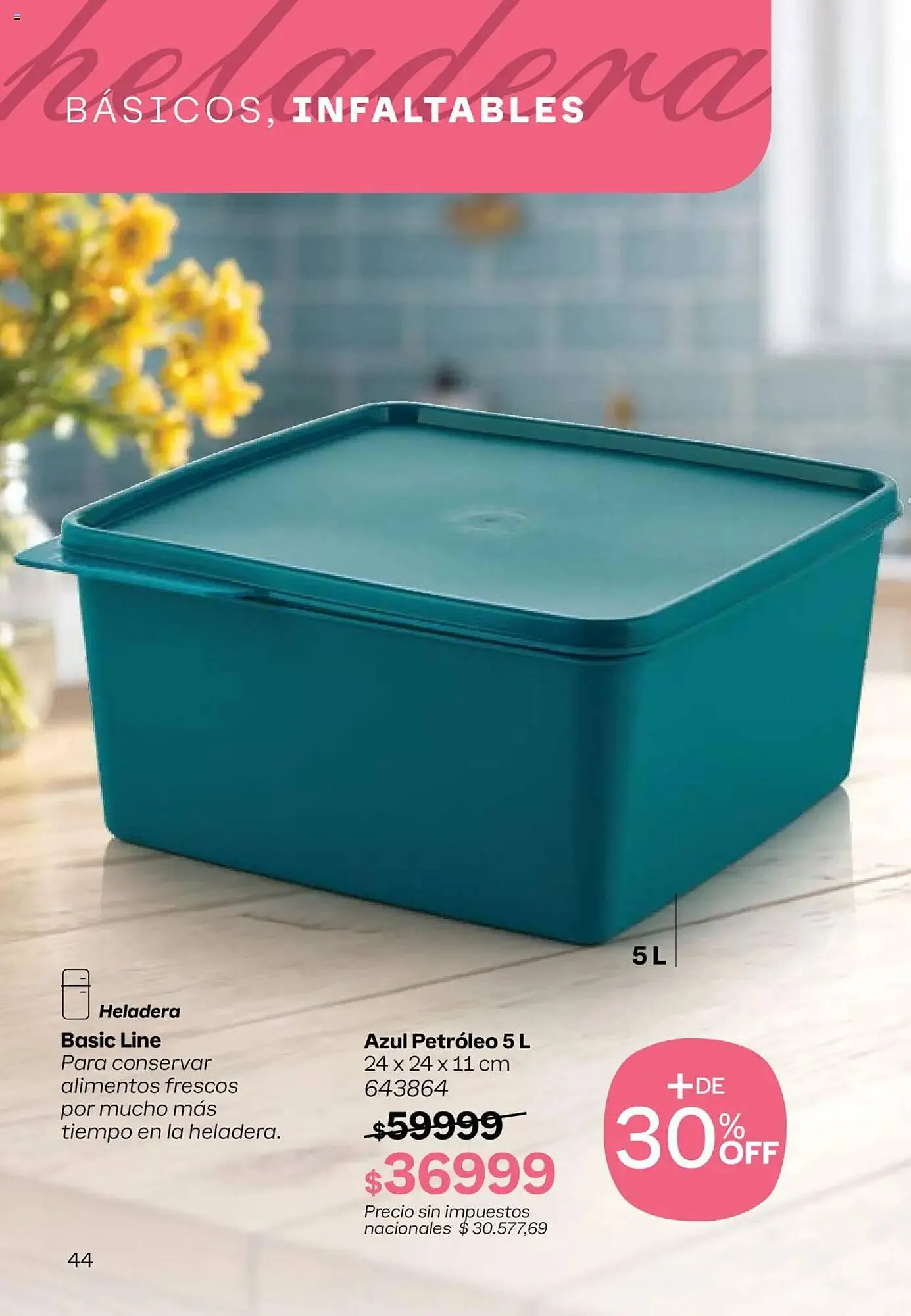 Ofertas de Folleto Tupperware 13 de octubre al 3 de noviembre 2025 - Página 45 del catálogo