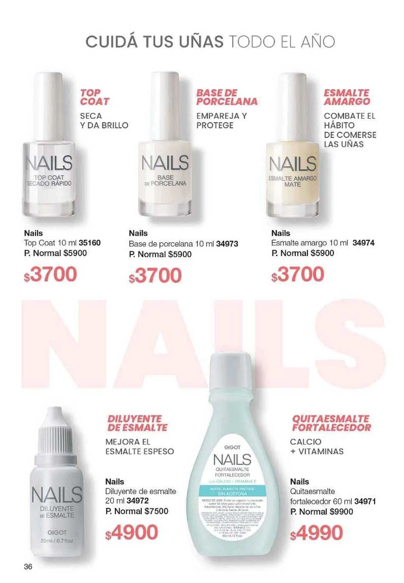 Ofertas de Catálogo Gigot 24 de marzo al 30 de marzo 2025 - Página 36 del catálogo