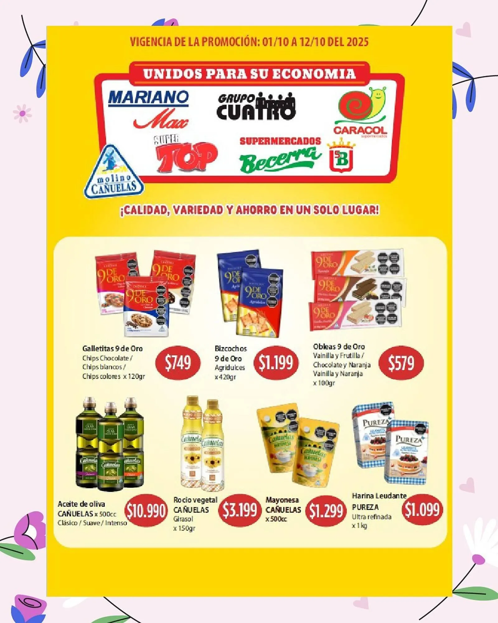 Ofertas de Catálogo Supermercados Caracol 3 de octubre al 12 de octubre 2025 - Página 2 del catálogo