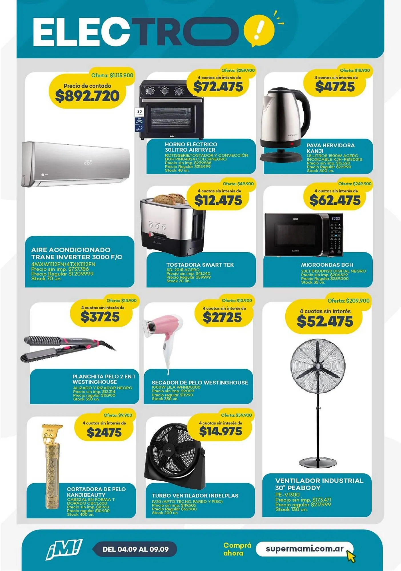 Ofertas de Catálogo Super MAMI 4 de septiembre al 11 de septiembre 2025 - Página 11 del catálogo